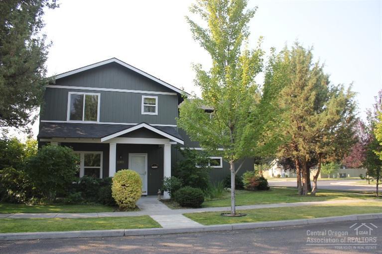 Awesome family home! Don't miss this beautiful corner lot, w/ nice open 2200 sf home w/ HUGE bonus room. All bedrooms are upstairs. Fully fenced & very private yard, especially for this neighborhood. You even get a view of Mt Bachelor from the back yard! Newly painted inside for a fresh & inviting feel. Great open & very usuable floor plan. This home is in walking distance to the park & Jewell Elementary school.