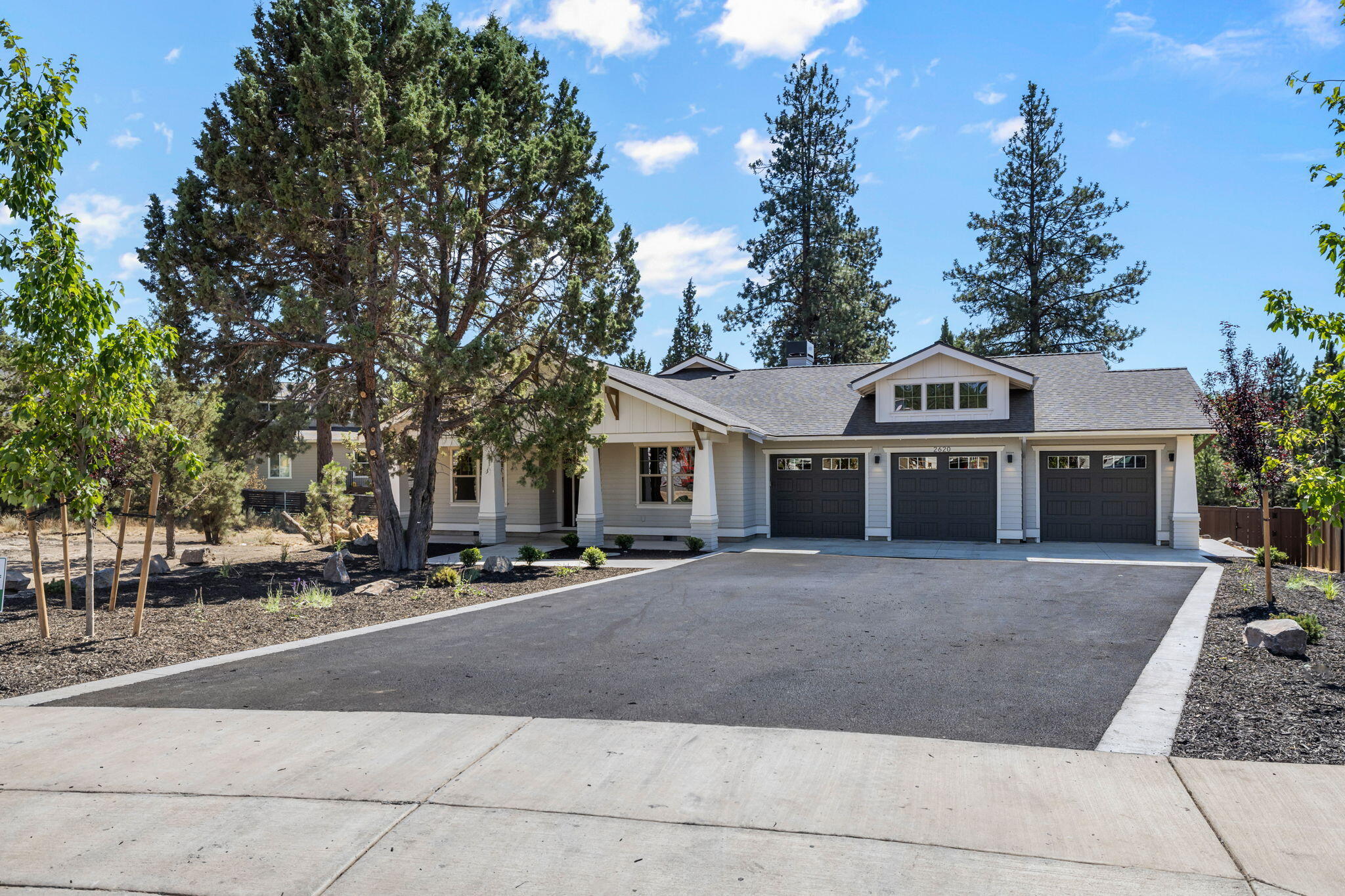 Welcome to another amazing custom designed, one-of-a-kind home built by award winning Lifestyle Homes. This open, spacious, one level, home, specifically crafted for the expansive 17,000 sqft lot, includes 3 bedroom en suites and a 4th bdrm/optional office, with a 2nd separate office cove.  The Great Room plan leads out to a wonderful covered deck overlooking a luxurious sized backyard. The kitchen and eating areas include a large island with barstool seating, as well as full dining room.  Enjoy quality finishes throughout all rooms. The cherry on top, of this carefully thought out plan, is the full 3 car garage with gear storage to accommodate all of your Central Oregon adventure needs. Do yourself a favor and get your favorite buyer agent representative to help you inquire about purchasing this home.  Taxes not yet assessed.  Listing Agent related to builder.