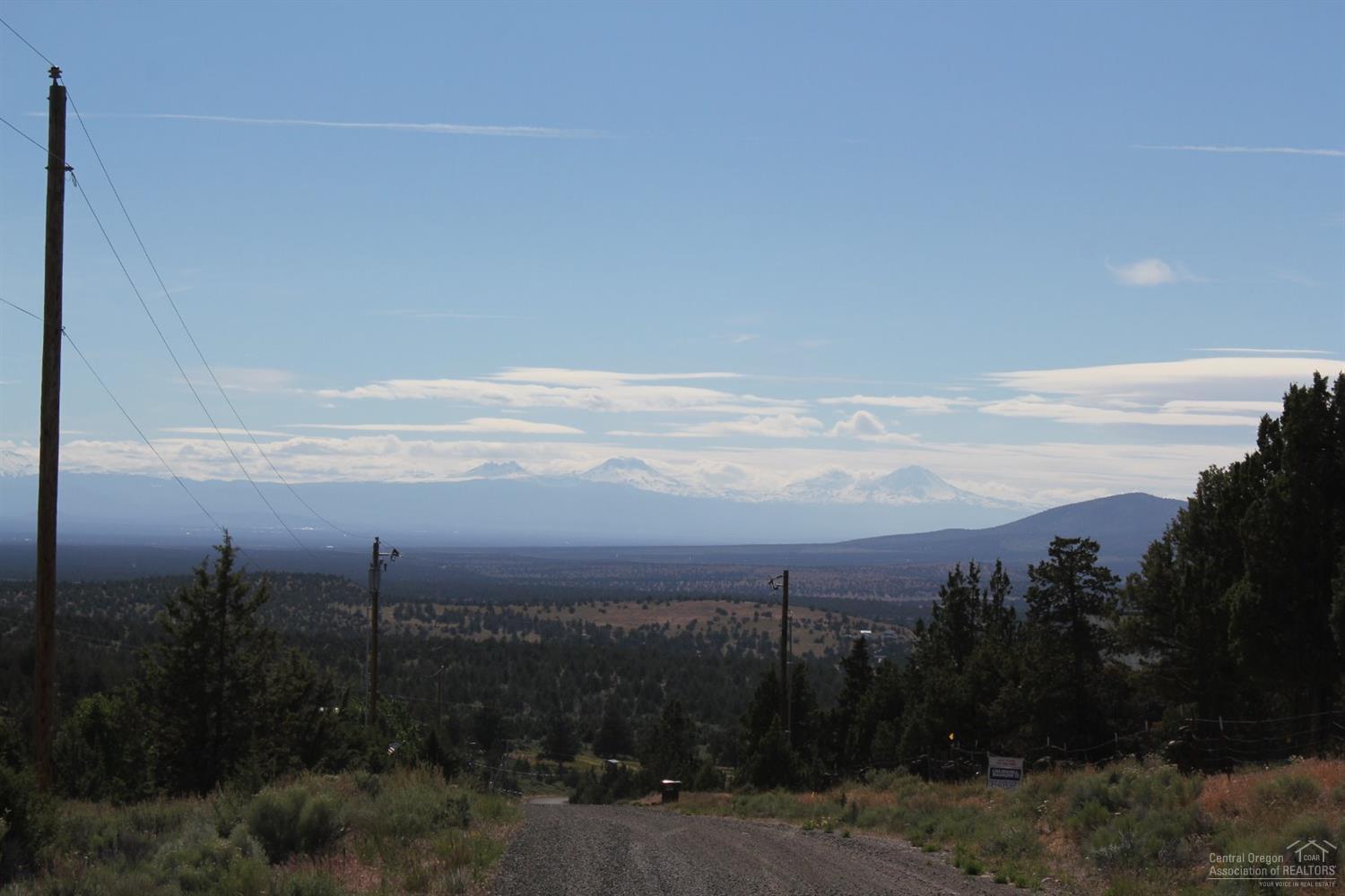 Build your dream home or a vacation place on a Nice 3.99 acres to get away to enjoy the cascades view, close to Prineville reservoir, bring your animals and toys, power is at the road, about 14 miles paved road from town and less than 300 yard of gravel road to the property. Septic feasibility is complete. Owner will not carry.