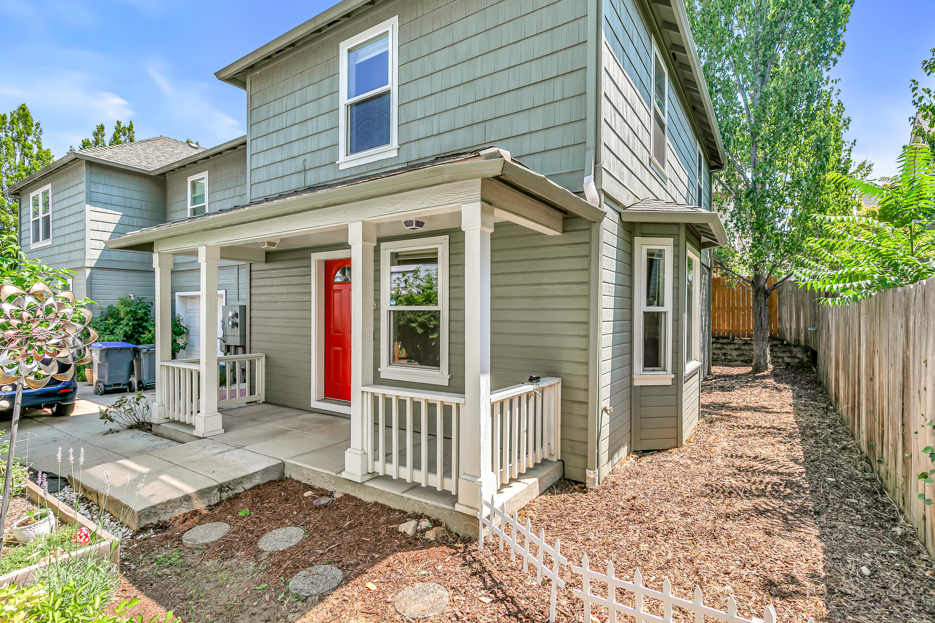 Great town home for sale in a wonderful Ashland community. This end unit three bedroom with brand new carpet two and a half bath home sits back off the main common area and features a well-designed kitchen, dining space along with a cozy family room with solid Oak flooring and a gas fireplace on the first level. There also is a powder room with pedestal sink on the first floor. The nice-sized bedrooms upstairs have a primary with their own bathroom and an additional full bathroom for the other two bedrooms. All the bedrooms and stairs have brand new carpet. The HOA is professionally managed, and the fees are only $175.00 per quarter. There is a one car garage with an additional assigned parking space. Great access to schools, shopping, bus lines and the amenities Ashland has to offer. This well­priced town home is great for a rental investment or a starter home.
