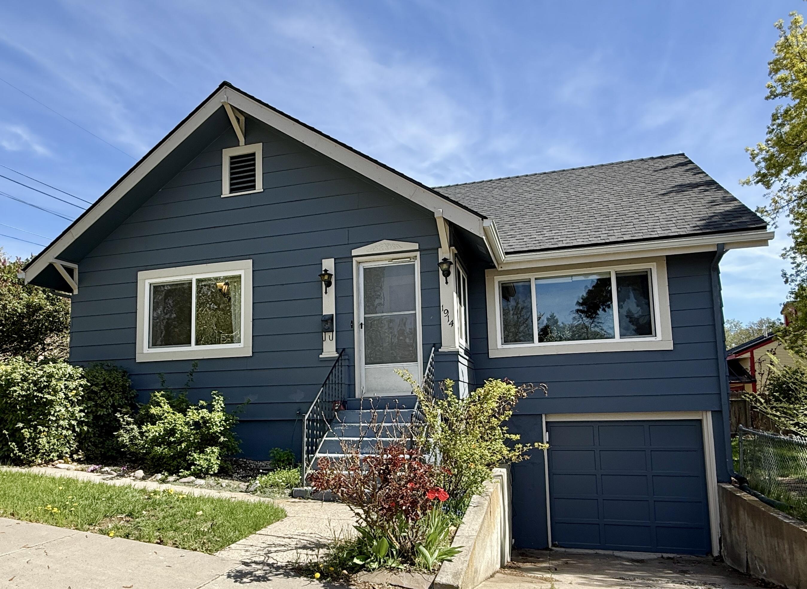 Charming, well-kept home in desirable Pacific Terrace! This 2-bed, 1.5-bath gem features original hardwood, luxury vinyl plank, and cozy, energy-efficient geothermal heat. Enjoy a second living room with half bath and a large, partially finished basement ready for your ideas. Upgrades include a new roof (2013), electrical wiring and panel updated (2023), and all new windows (2023). The fully fenced yard with inground sprinklers offers easy outdoor living. Close to downtown, OIT, and Sky Lakes. Move-in ready with tons of potential—don't miss out!
