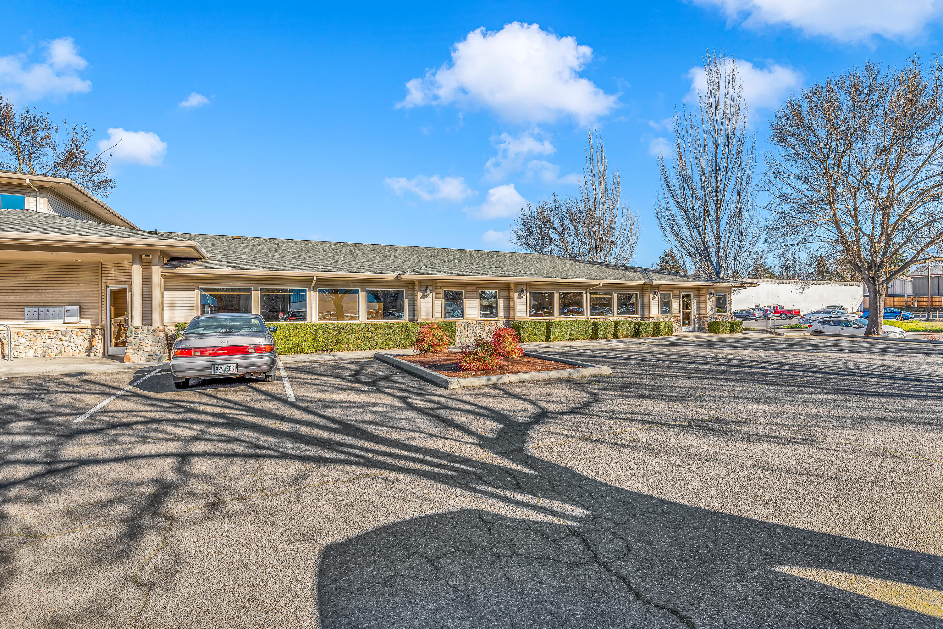 Professional, quality-built Class A office building in a great location next to Superior Athletic Club.  One spaces leased, three spaces vacant and listed for lease at $1.30 a square foot and $0.40 NNN charges.  Owner reconciles the NNN charges in January and refunds any overages if applicable.  The charges cover taxes, insurance, exterior power, garbage, water, sewer, landscaping, repairs and maintenance.  The 40 parking spaces are all common area parking for entire building.  2019 daily traffic count at Biddle and Market Street was 16,742.