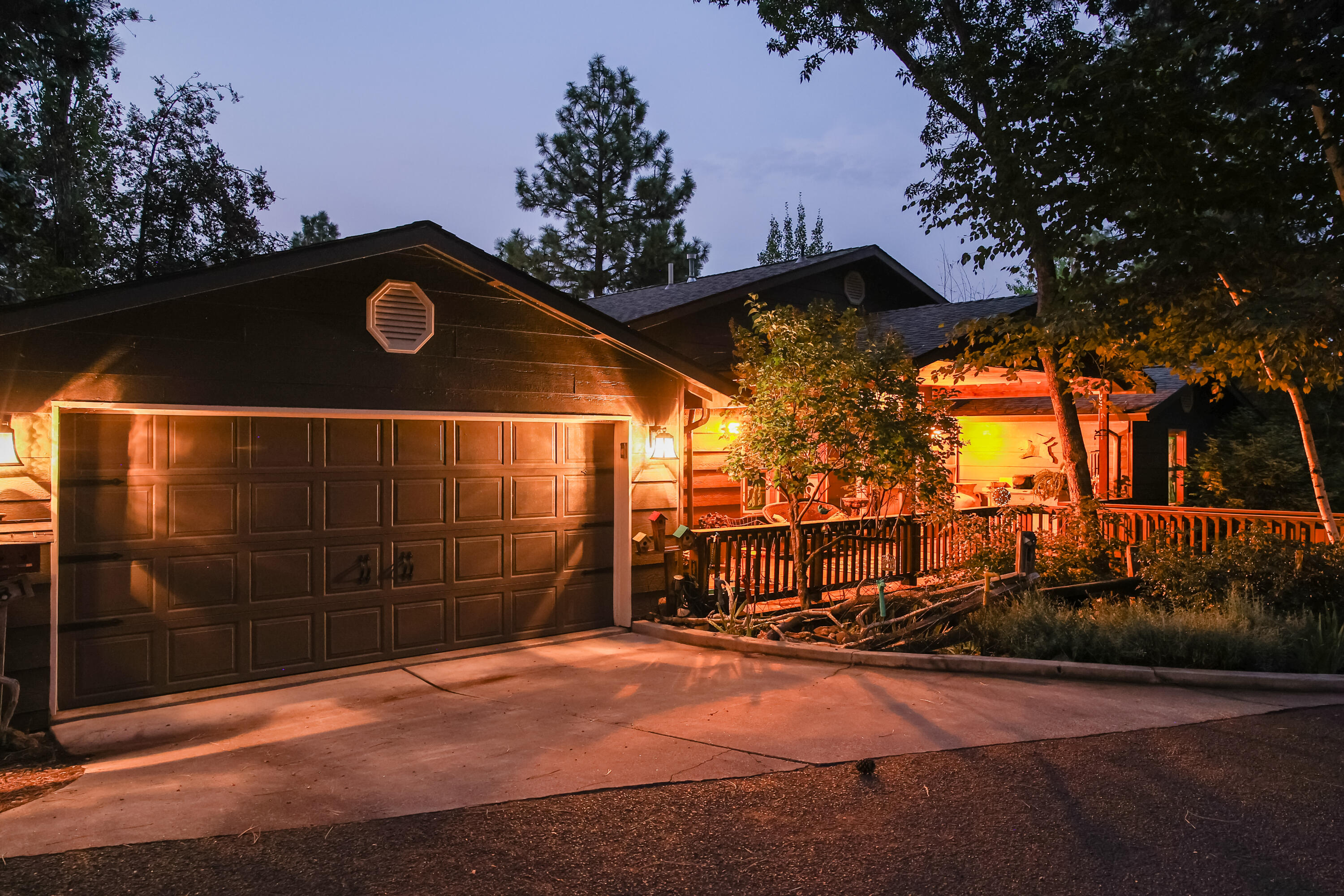 This is a SPECTACULAR home with SPECTACULAR views of Klamath Lake and the City. The whole main level is wheelchair assessable with 2 primary suites, a beautiful kitchen showing off a granite topped island, spacious laundry room, living room and additional ½ bath, then downstairs is another family room, bedroom, office or workout room (could be another bedroom). Both levels have newly stained decks to sit back and take in the wildlife and amazing views. This home has a great amount of storage and elbow room. There is the potential to even add more or use the extra unfinished space to add another kitchenette downstairs that could be used as a multi-generational set up.  This home has tons of extras and character!! A definite must-see to appreciate home! Front and back yards are full of gorgeous trees and flowers, all on drip and sprinklers. Take note of the high ceilings and the pass-through gas fireplace in the living room and primary bedroom.