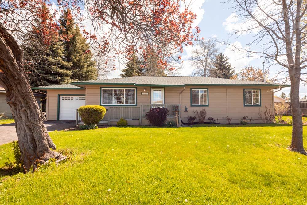 This Valley View neighborhood was rebuilt in 2018 by Atone General Contracting. Home is almost completely newly rebuilt, and the Klamath County Tax Assessor shows is a built in 2018. This is a 3 bedroom 1.5 bath. Solid hardwood floors with tiled bathroom floors.  Solid wood cabinets, French doors to the rear deck from the kitchen and from the primary bedroom, Kitchen Island, updated blinds throughout, large wood deck, storage shed and timed front and rear sprinklers.  Highly efficient heating and air conditioning.  The yard is .25 acre and has an easy access for RV on the side of the home which should allow for vehicle access to the rear of the home. Front and rear landscaping with mature lawn make this home ready for a new owner.