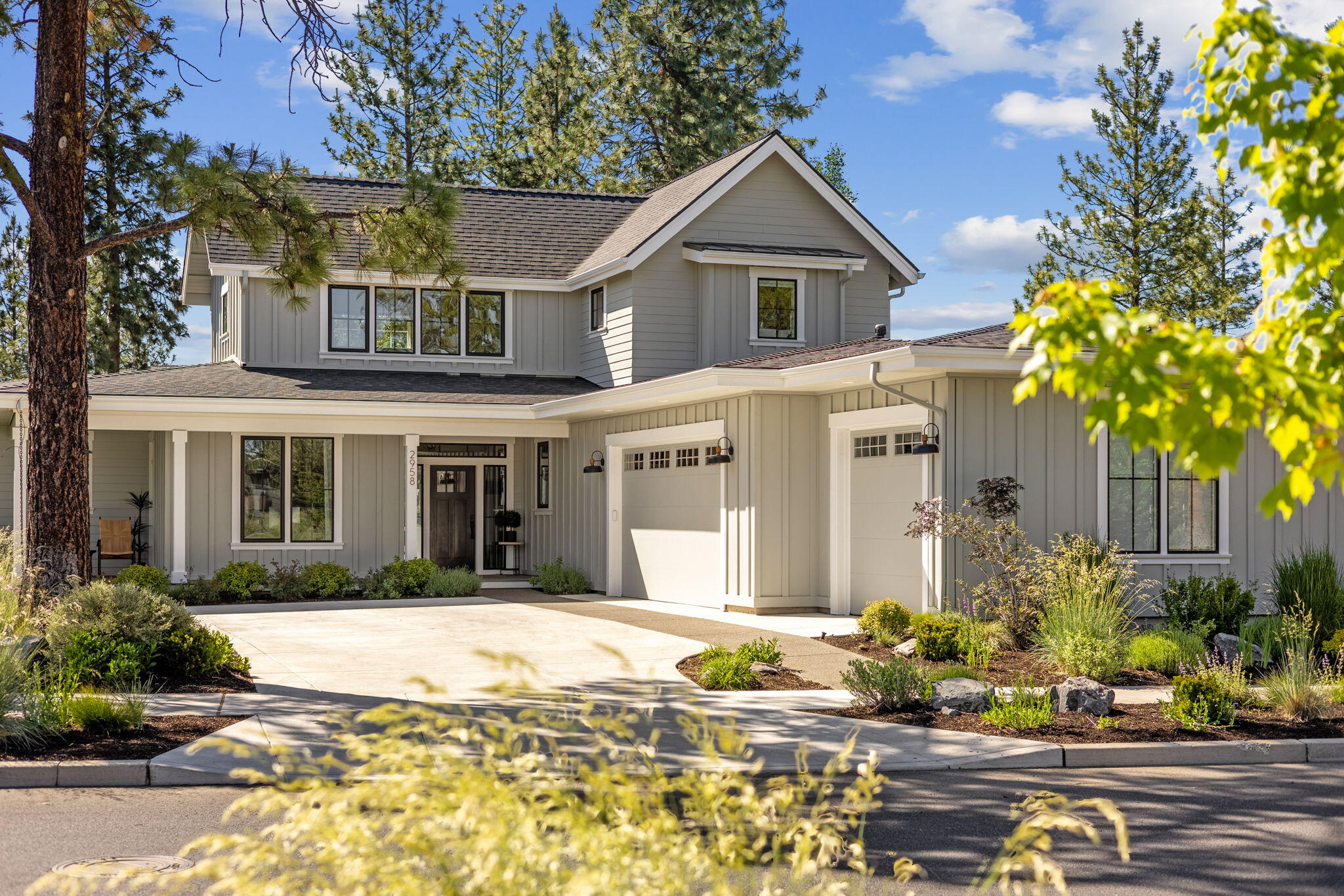 The one you have been waiting for in NW Crossing has finally arrived! This rare modern farmhouse has been renovated and masterfully designed by Skye Design Bend and no detail was spared. It is everything you have come to expect when you think of NW Crossing and luxury properties. Inside you will find open and airy living spaces, 3 beds/2.5 baths/office, primary on the main, upstairs bonus area, all set within an oversized 2799 sqft, 3 car garage floor plan. The exterior of the house is carefully crafted to look stunning, yet be low maintenance so you can enjoy everything the Bend lifestyle has to offer.

Location, Location, Location, provides easy access to discovery park/pond, and it's proximity to NW Crossing shopping and restaurants is the cherry on top.

Call your favorite agent and schedule your private showing today!