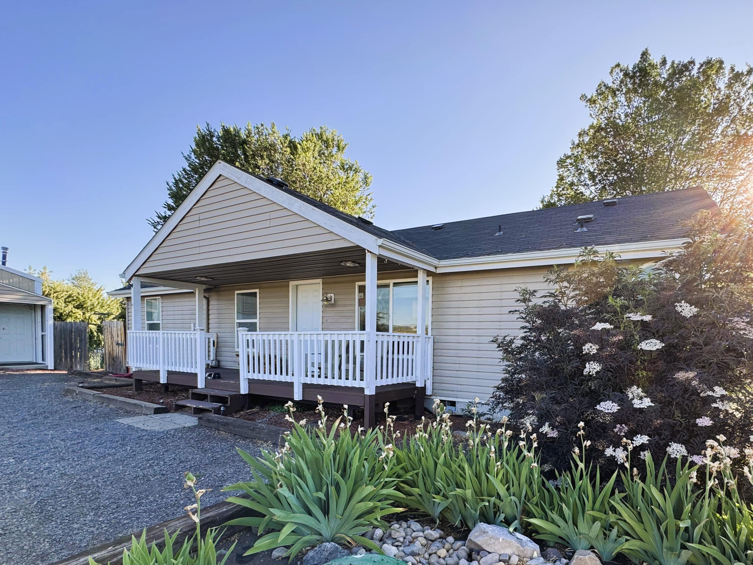 Turnkey Lakefront 5-star Airbnb on 7+ acres, fully furnished and booked. This 2003 1,678 sf MF 3 bed 2 bath home sits on the water's edge with a private pond w/fountain, and stunning sunset views. The home features spacious, light filled interior with open-concept floor plan, generously sized bedrooms, large windows, and 2 decks. All utensils and essentials included.  Large 1,600sf garage/work shop and circle drive. This fully operational Airbnb property offers immediate income upon closing and comes with everything needed to continue as a successful short-term rental or serve as your personal lakeside retreat. Near by attractions: Kla-Mo-Ya Casino, Crater Lake National Park, Williamson, Wood, Sprague, and Klamath rivers and the best that southern Oregon has to offer.