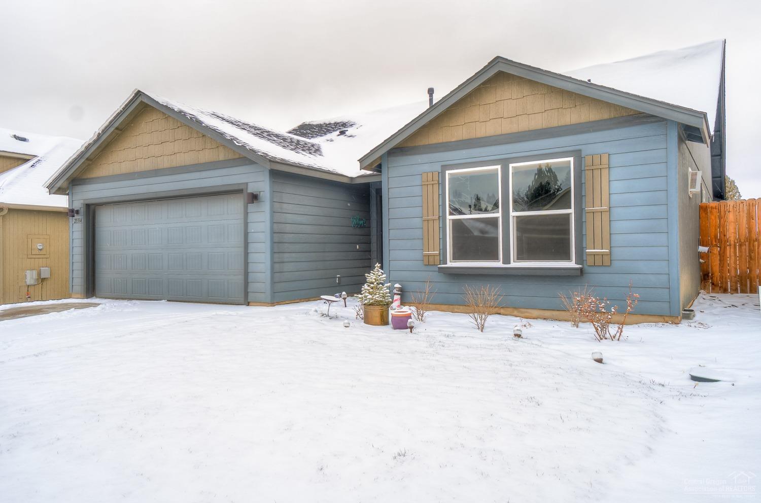 Like new home in desirable NE Bend, close to all amenities. This like NEW home, only 2 years old has all the important upgrades built in. Edgewood floorplan w/extra windows, blinds, 4 ft. garage extension and much more. Wood look vinyl floors & matching tile entry, great room plan w/master separation. Spacious suite w/his & hers closets & walk in shower. Covered back patio for outdoor entertaining & fully fenced yard that backs to cul de sac w/installed addt'l gate for easy access & toy parking.