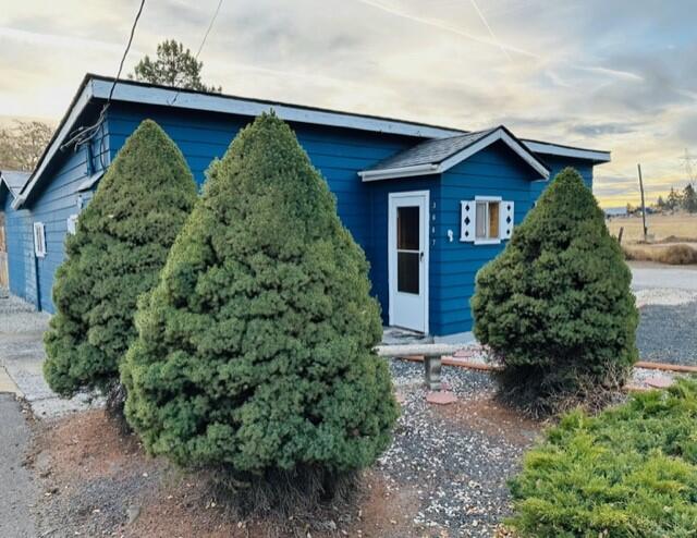Back on the market at no fault of the home. CUTE & COZY 3 bedroom, 1 bathroom home on a dead end street. Bonus space at the rear of home with pantry, laundry and pellet stove. This home is extra functional with enclosed porch at the front entrance and covered patio on the back of the home. There are two sheds in the rear for additional storage, and potential for RV parking! Come make this home your own!