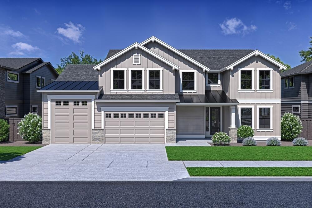 Home site 10, nestled under a canopy of Ponderosa Pines is the Signature community of Pahlisch Homes, Collier. Home site has a very private backyard with deck and the feeling here is one of peace and serenity. Situated less than a mile from the shops and restaurants at Northwest Crossing and nearby parks and schools you are close to all the happenings in northwest Bend. Enjoy having all the trails right outside your backyard and easy access to Mt. Bachelor and the Cascade lakes. The Benedict floor plan will dazzle you with its open space and natural light. With the primary and office (or 5th bedroom) on the main level and three other bedrooms and a spacious bonus room on the second level this home has ample room for all the owners needs. High-end finishes like JennAir appliances, tile walk-in shower and engineered hardwood floors complete this stunning home. Three car garage has an 11' door on the third bay and is extra deep. Bring your sprinter!