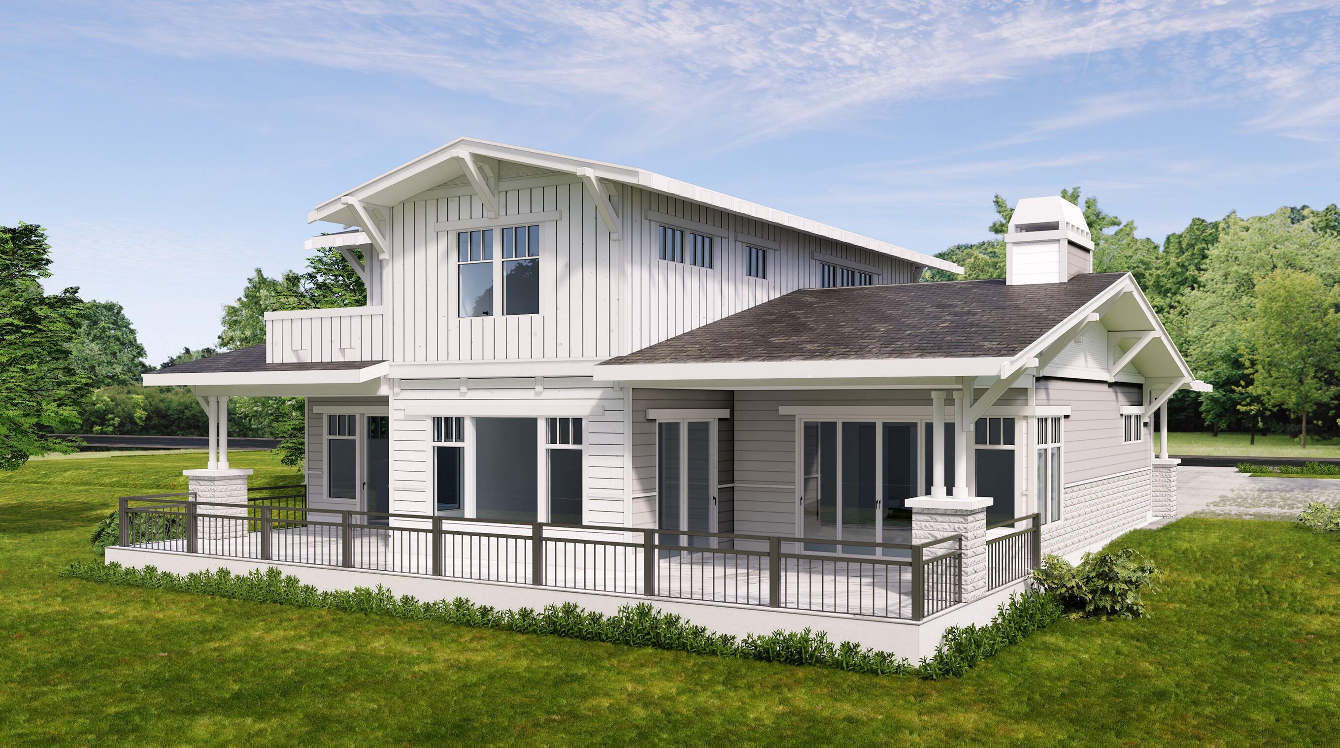 Stylish Craftsman home in Bend's favorite neighborhood: Discovery West. On a unique lot that has Bend Park & Rec open space on 2 sides. Great room floor plan is light & bright inviting the outside in w/ huge windows that showcase the fabulous views to the west & southwest, large decks & fire pit. Island kitchen has quartz countertops, generous cabinet space, professional grade SS appliances & open dining area. Primary suite on main floor has a huge walk-in closet, tiled shower w/ rain head, dual vanity, quartz countertops, heated tile floors & glass doors that open to a large hot tub deck. 4th bedroom/study is also on the main floor near the entry. Manufactured hardwood floors. Upstairs has a view-deck off the family room, 2 bedrooms, a full bathroom w/ dual vanity & heated tile floors. Garage is heated, 936 SF w/ 3-bays & RV bay with 12' door. Garage storage cabinets, epoxy garage slab & a pet wash station. EV charging circuit & PV solar prep. Low maintenance landscaping.