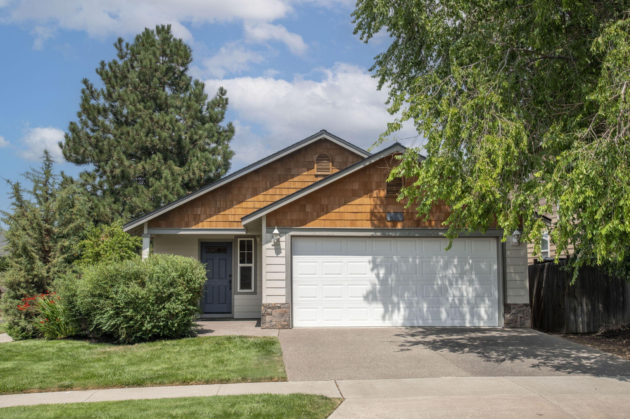 Estate sale, fully remodeled with Pilot Butte views! Beautifully updated and move-in ready! This completely remodeled single-level home features all new flooring, fresh paints, Knotty Alder cabinets, stone countertops and new stainless-steel appliances. Vaulted ceilings create an open, airy feel throughout. Step outside to a brand-new deck and enjoy a peaceful setting with gorgeous views of Pilot Butte. A rare find and priced to sell!