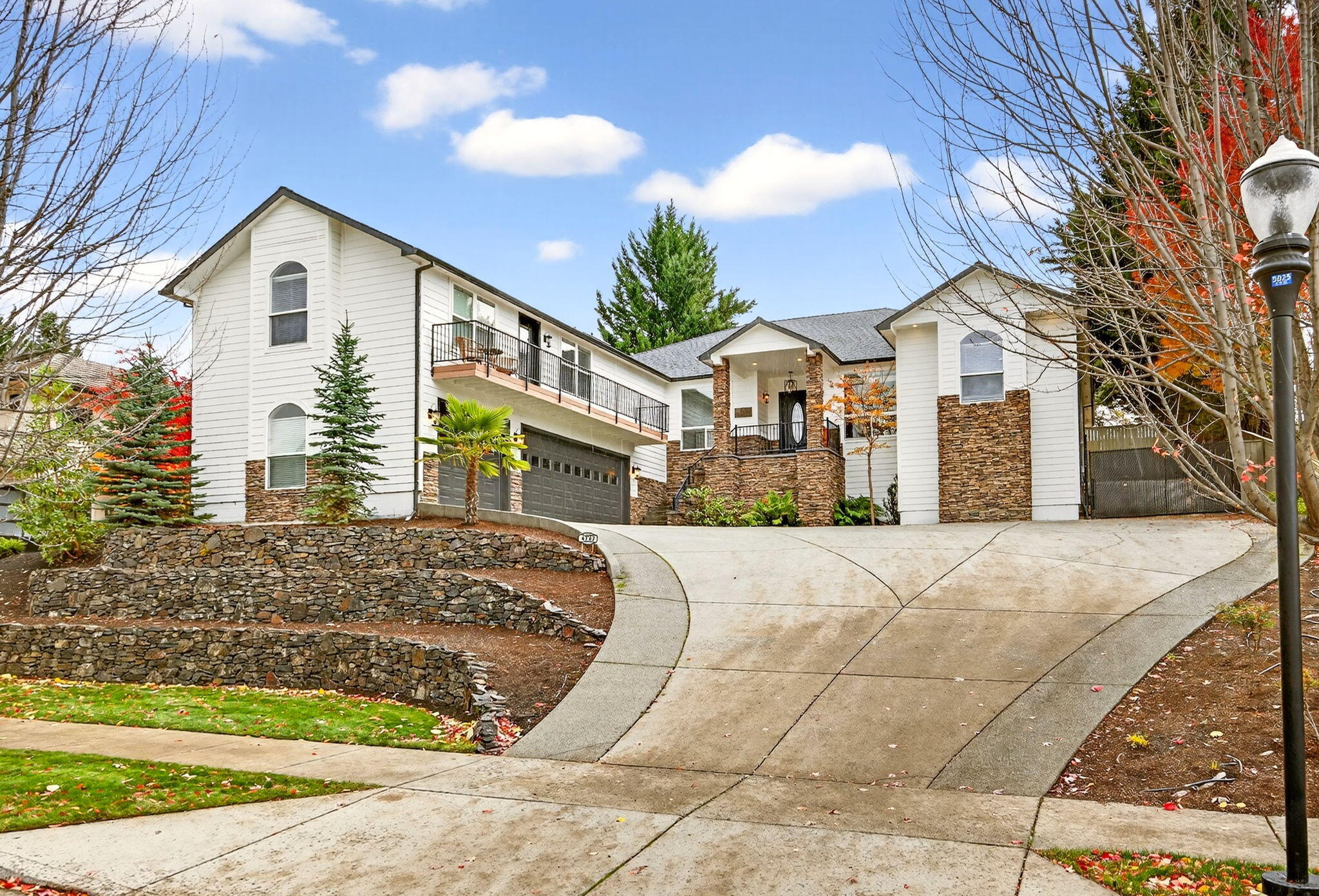 This stunning 3,709 sq ft residence is perfectly set on a .32-acre lot, designed for both comfort & entertaining. This true 4-bedroom, 4-bath home offers multiple living spaces, including a secondary family room w/ a wet bar featuring a copper basin & fridge; a recreation room (or second primary bedroom), & a quaint sitting room. The newly updated kitchen showcases beautiful Quartz countertops, double ovens, gas cooktop, pendant lighting, & eat-in bar. Impressive primary features dual walk-in closets, dual vanities, a large soaking tub, & slate shower w/ glass doors. Elegant finishes including crown molding, halo lighting, durable waterproof vinyl flooring & extra tall doorways. Private resort-like backyard w/ a gas-heated salt-water pool, spa w/ waterfall, stone fire pit, terraced landscaping, outdoor kitchen w/ grill, beverage fridge, & covered patio with ceiling fans. A finished 3-car garage, off-street parking including a spot of your RV.  This rare opportunity will not last.