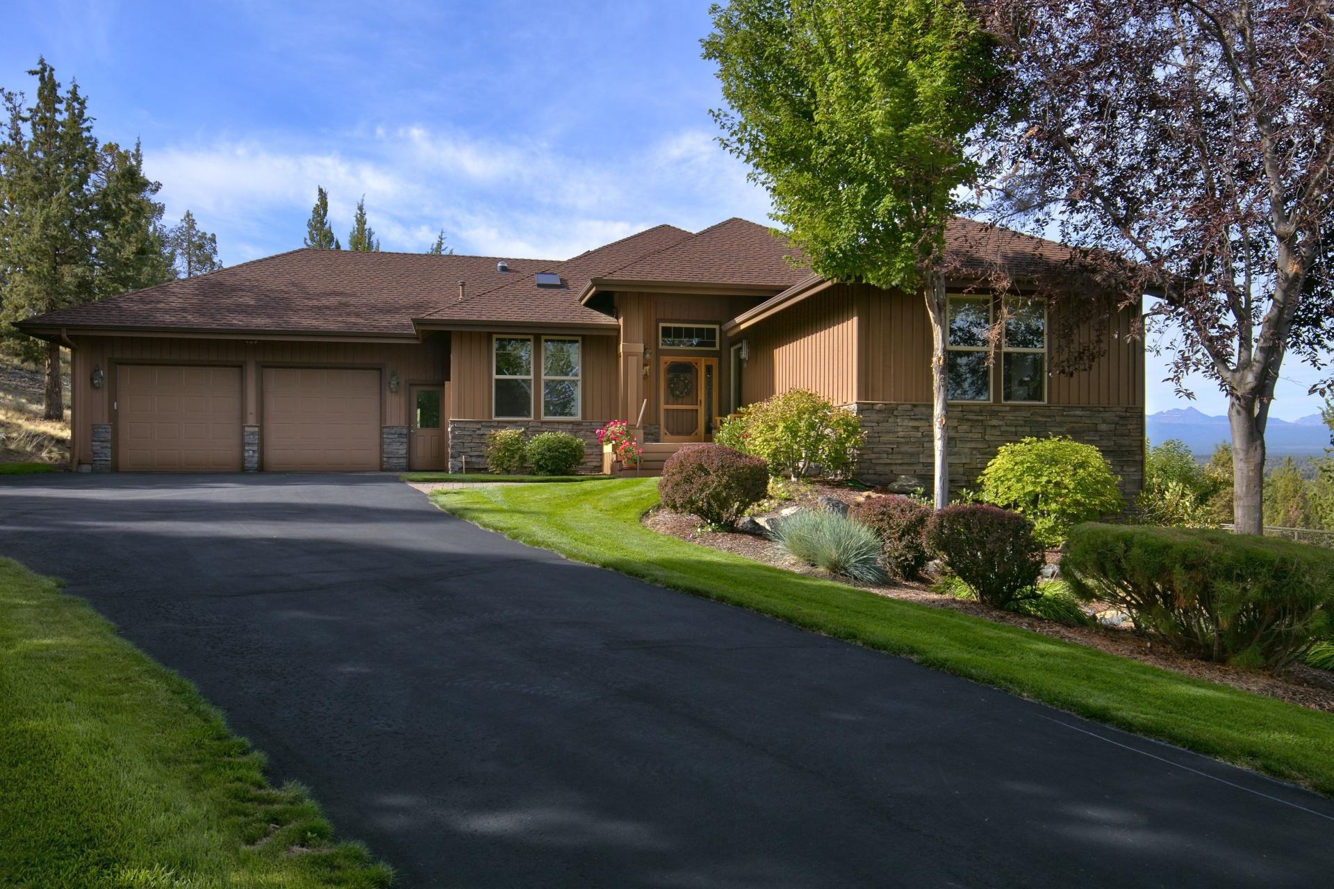 Your private sanctuary awaits! This one owner custom residence is located in the highly sought after community of Grandridge and offers some of the most majestic Cascade Mountain Views available. The master is on the main level & the home flows comfortably from one area to the next. There is abundant room for storing toys & enjoying hobbies in the large detached shop that has a large work area, parking for 3 cars and an additional room up above. The grounds offer a fenced garden for growing vegetables, fruit trees and beautiful manicured landscaping. The home offers abundant storage throughout and a beautiful west facing deck to set and enjoy the sunsets - this truly is a rare opportunity.
