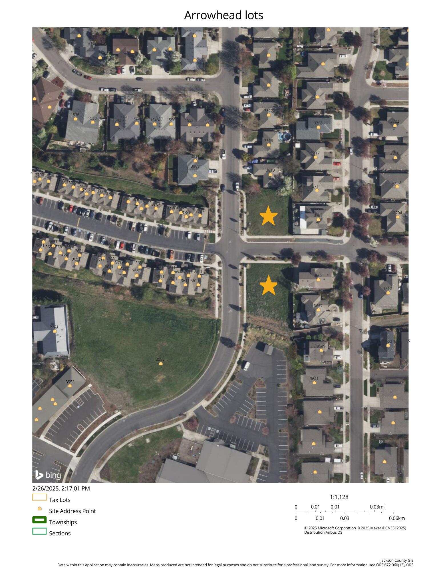 Magnificent East Medford multi-family lots which are super hard to find right now.  The Arrowhead lot .28 ac, per the city you can build up to 6 units. The Dragon Tail lot you can build up to 4 units.  Please do your own due diligence.  These are both corner lots with nice mountain views.  Extremely close to Restaurants, Shopping, Lowe's, and more. Possibly willing to sell individually but would rather sell both at the same time. Owner has an active real estate license in the state of Oregon.  Utilities are at the street.  These are the only two multi family lots that border single family homes.  On the Arrowhead lot there is an easement on the south end for an access.  When I was looking into things it didn't affect what I was looking to do.  I do have an email of plans for roughly 1754 sqft 3/2.5 townhomes, I was going to do four units on the bigger lot and 3 units on the smaller lot.  Will provide with acceptable offer.