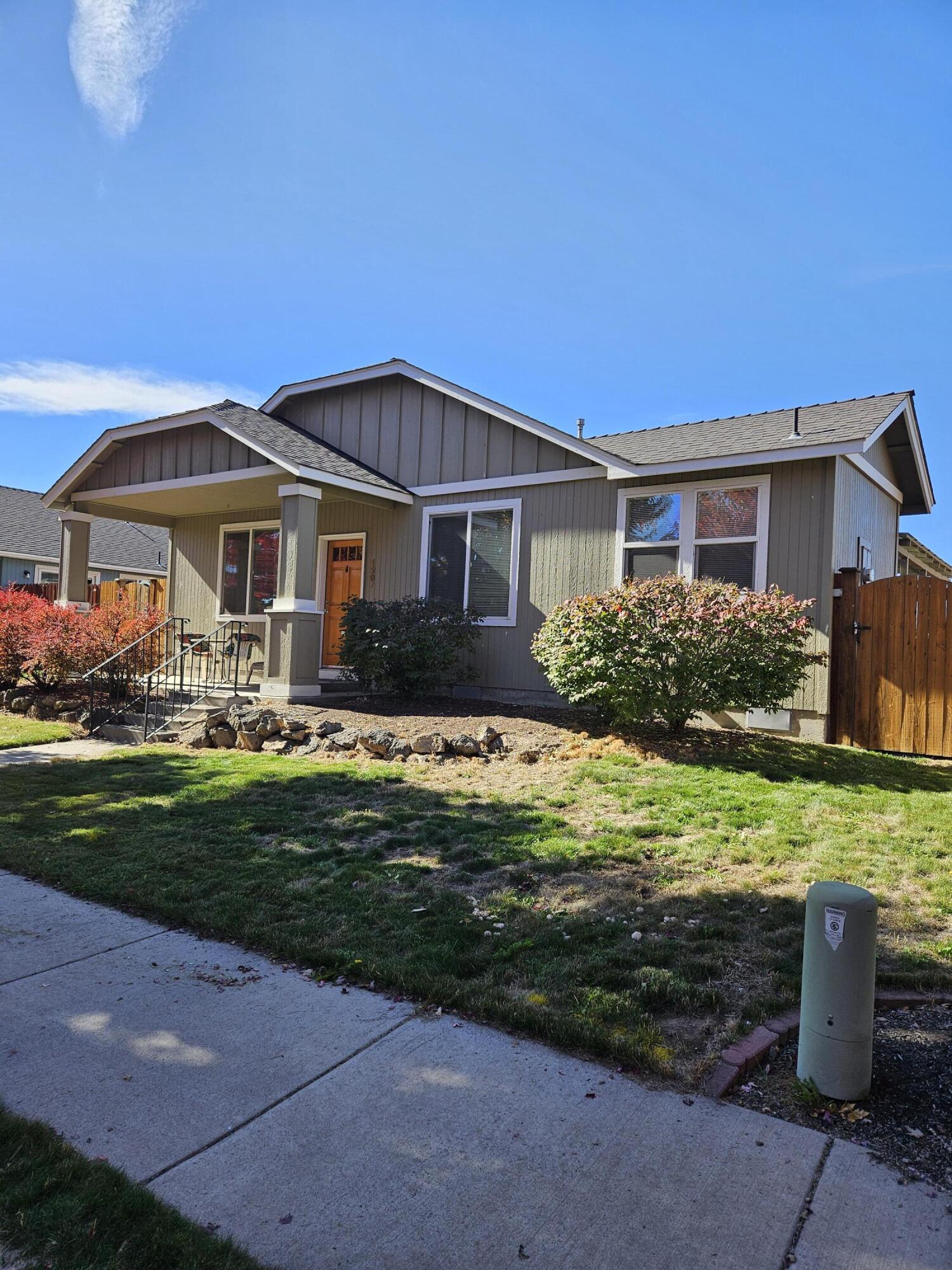 This inviting 3-bedroom, 2-bathroom home offers 1,284 square feet of comfortable living space with a warm and welcoming atmosphere. The open-concept layout features a cozy gas fireplace - perfect for relaxing evenings or entertaining guests. The well-appointed kitchen provides ample storage and counter space, while the primary suite includes a private bath for added convenience. 
Enjoy the benefits of a fantastic location, just minutes from medical services, shopping, restaurants, and other everyday essentials. With its blend of comfort, efficiency, and accessibility, this home is ideal for anyone seeking an easy-care lifestyle in a desirable neighborhood. Latter and storage above the garage.