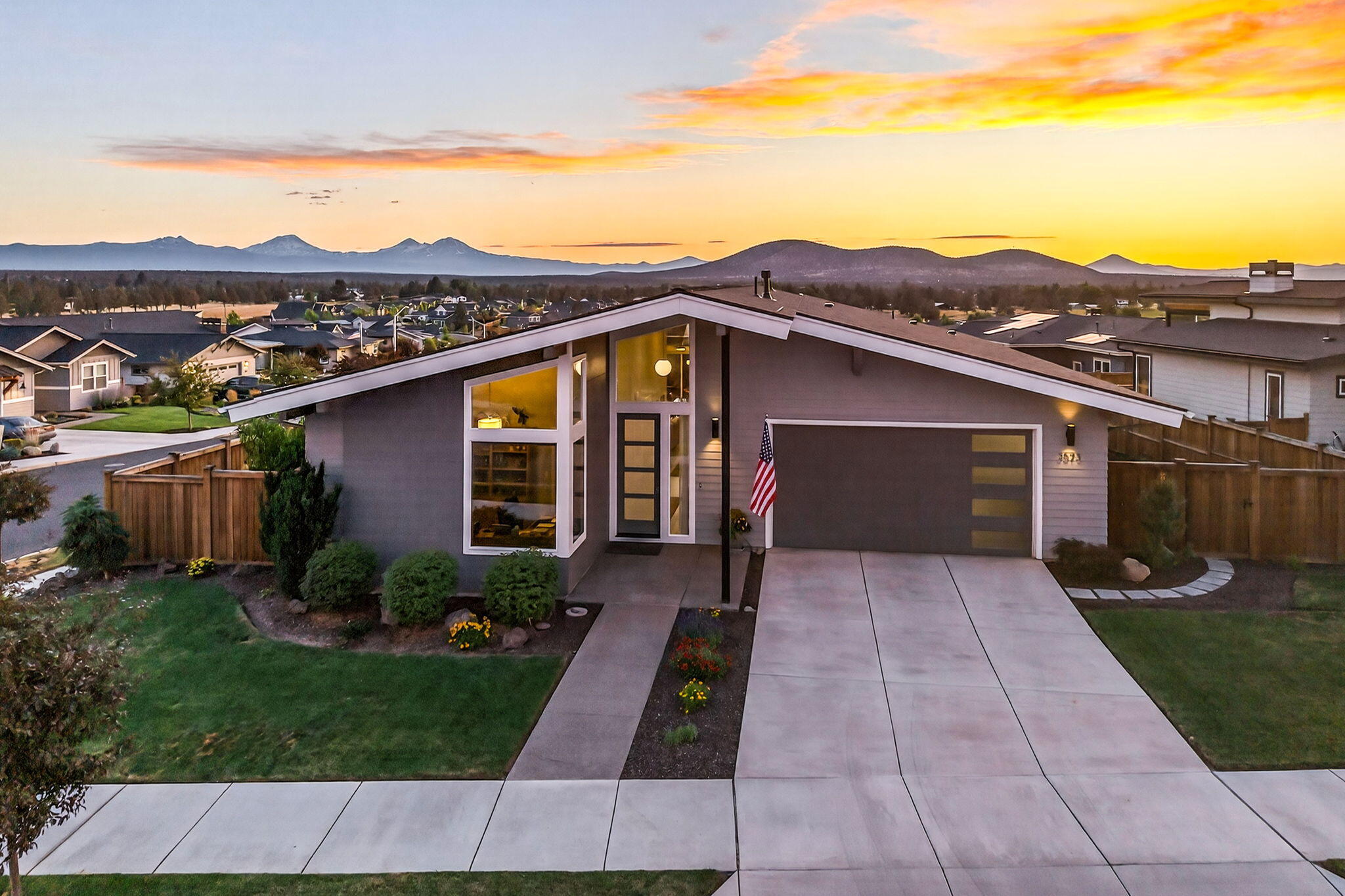 A breath of fresh air - and VIEWS! This home still feels like new, a modern gem in SW Redmond! Original owners, smoke free, pet free home, and a guest-friendly floor plan with an abundance of custom luxury features - you won't want to miss this one. Light & bright, this immaculate house features serene and gorgeous details both inside and out. From the low maintenance finishes and vaulted ceilings throughout, this house has a roomy feel with breathtaking views of the Cascade Mountains from nearly every room. Built ins for extra storage, power window coverings, and three sizable sliders to allow full access to the back deck areas of the home. Added to the backyard is a unique, automated screened-in sitting porch for shady summer nights and cozy winter gatherings. There's even a deck tv hookup for hosting and entertainment.