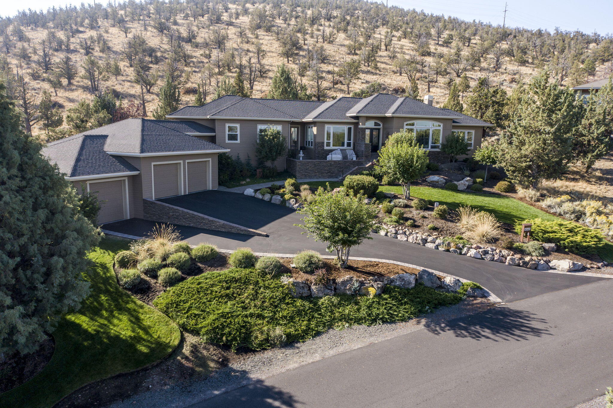 Superior Quality, Longevity & Efficiency Was In Mind When This Single Level Insulated Concrete Form Home In Eagle Crest Was Built. Fabulous open floor plan provides Northern views of Mt. Jefferson, Mt. Hood & views of Smith Rocks from most rooms.  The Gourmet Kitchen & Great Room with gas fireplace is perfect for large gatherings & entertaining.  A glass slider opens to the back porch area which has sun shade and water feature. The Master Suite was designed for privacy & separation with the Jack and Jill 2nd and 3rd Bedrooms & Office/4th Bedroom at the other end of the home. There is an added wine room & hobby room in downstairs as well as tons of storage which was designed for a pest free environment. The ICF System is much stronger than conventional stick built homes & 30% more efficient.  This home also has an added efficiency feature with The Unico Commercial Grade Air Handling System & a Broan Fresh Air System adding piece of mind during Central Oregon's Summer and Winter months