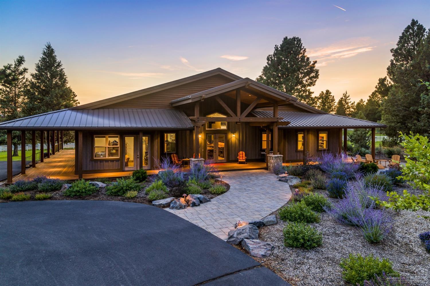 Finest Country Living Fantastic single level home with stunning Cascade Mt Views from your front door entry throughout!Quality craftsmanship with 3 bdrm suites,high ceilings,extensive stone see through FP between Great Room and Master BR, gourmet kitchen and an exterior cedar deck surrounds entire home!Detached garage may park 9 autos with plumbed studio,3,496 s/f farm building with canal/pond, 10 station underground irrigated pasture and landscaping all timed for enjoyment! Stay tuned for PIX!