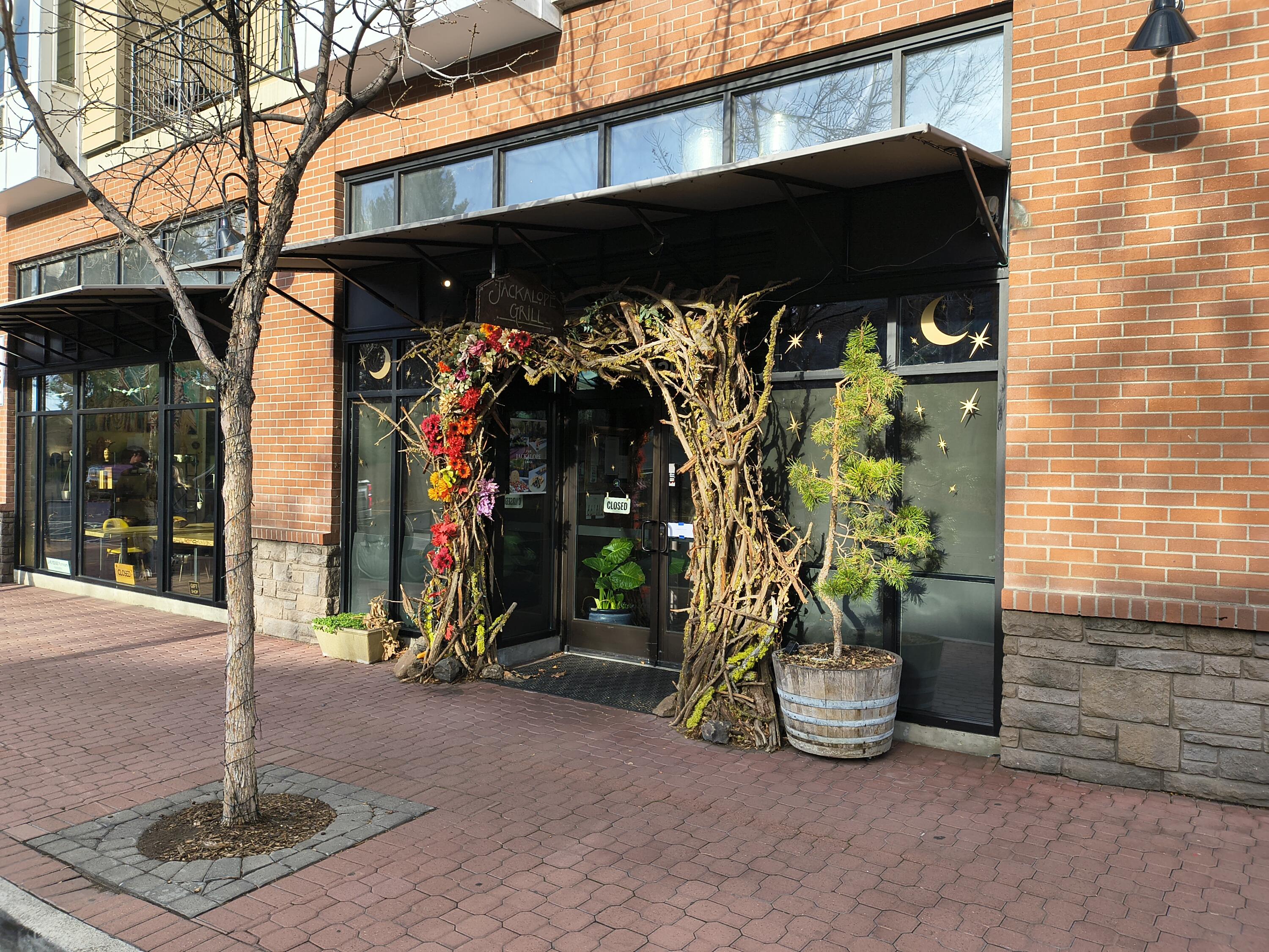 The Jackalope Grill is a thriving downtown Bend Restaurant that features a Secret Garden Courtyard for outdoor dining, weddings & private gatherings. It is an elegant yet casual farm-to-table dining experience with a refined ambiance and expertly curated menu. As you enter this enchanting restaurant, you walk through an archway of vines into a very casual atmosphere of twinkling lights, candles and is bustling with a professional staff of servers. The intimate bar/lounge is a great place to meet downtown with ample parking. There is an opportunity to expand this popular restaurant for lunches, Sunday brunches, weddings, private parties and catering. This is a ''turn-key restaurant business offering'' with potential private financing and a landlord willing to create a new lease agreement for a qualified Buyer to be successful. Appointment only to tour this opportunity.