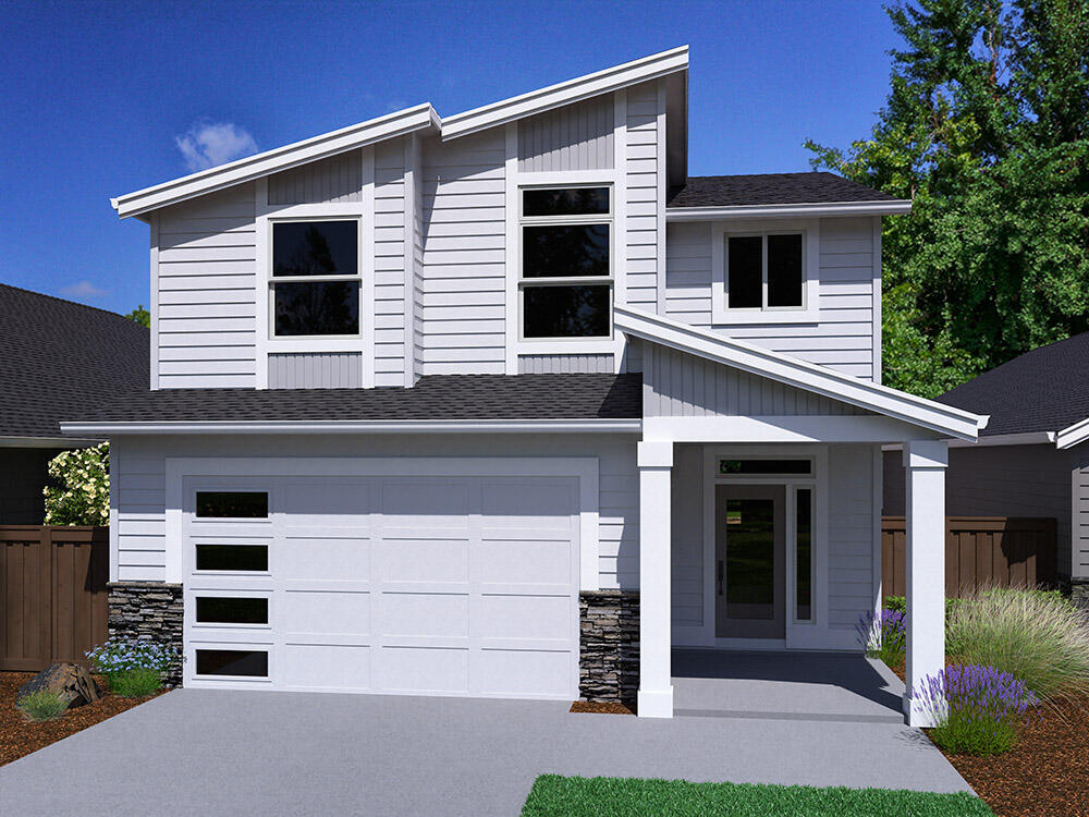 Homesite #29 - flexible Benjamin 2-level plan on large cul-de-sac lot and built by quality award winning builder - Pahlisch Homes. The open floor plan offers a spacious great room, open kitchen, full bedroom and bath downstairs, Loft, and a beautiful primary suite!  As in all Pahlisch Homes, well-crafted finishes are used such as solid Quartz counters, luxury laminate flooring, shaker cabinets, living room fireplace, 6-inch baseboards, thoughtful window design, fencing. A/C, covered back patio and much more. Trailside is located in the SW corner or Redmond, just minutes from Bend OR, the Airport, Smith Rock State Park, and downtown shops. Two ski resorts Hoodoo and Mt. Bachelor are less than an hour away.  Home is estimated to be completed in Spring of 2024. Model home at 4707 SW Coyote open 12-4 Fri-Tues.  Upgrades and colors have been chosen.  $5K incentive when using Preferred Lender, Hixon Mortgage. See site agent for details.