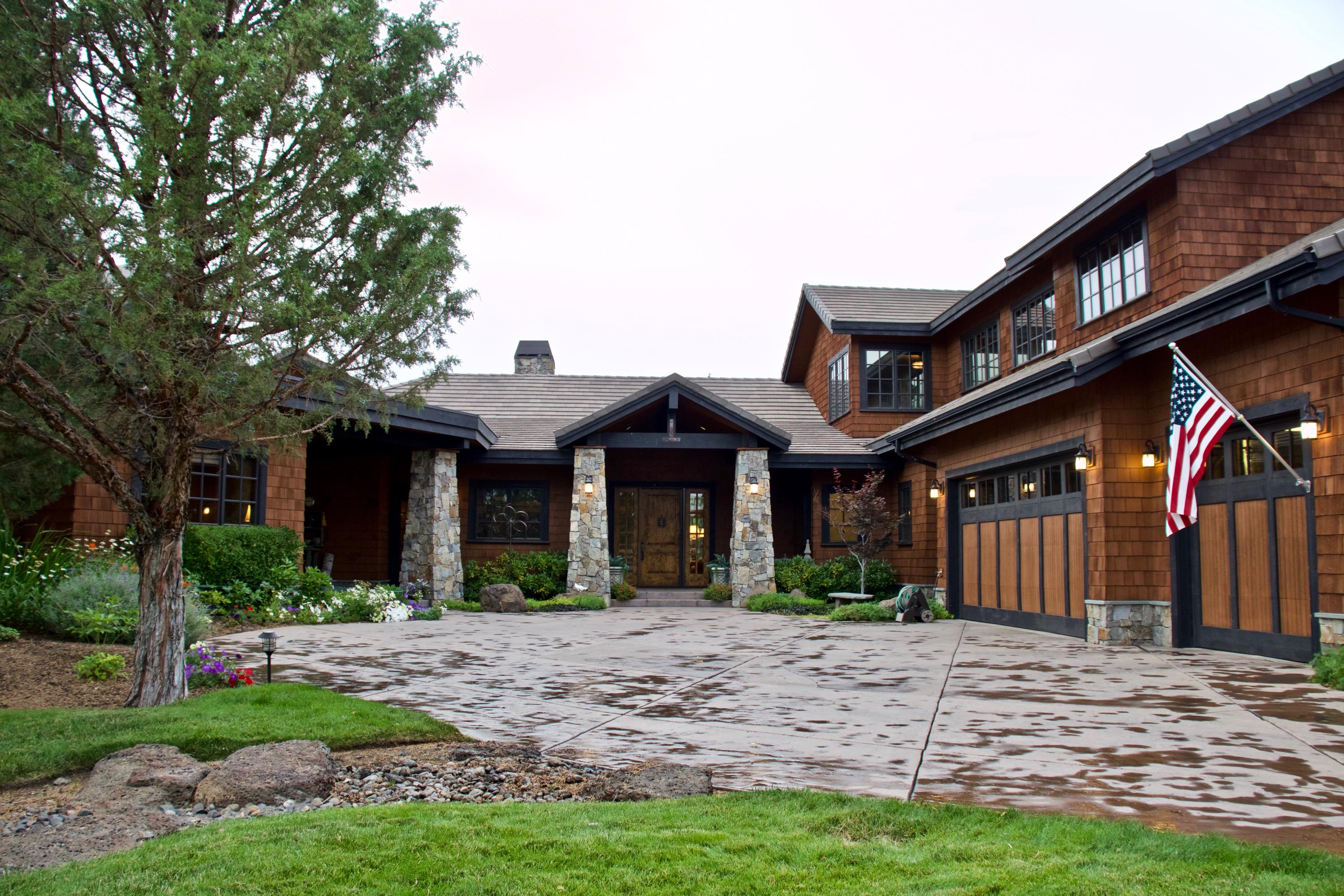 Located on the 5th green of the members-only Fazio golf course in the desirable Estates at Pronghorn, this spectacular Pronghorn home w/ guest Casita provides the perfect blend of modern and timeless elegance you've been looking for!  Open great room setting featuring open beamed ceiling, wood burning fireplace, hickory hardwoods, wet bar with French doors leading to the expansive private covered patio with gas fire pit and beautiful landscaping. A gorgeous gourmet kitchen perfect for entertaining with oversized granite island and huge walk-in pantry. Private main-level master suite offers a beautiful spa-like bath, walk-in shower.  Main level also offers a private office, workout room plus 3 car garage.  Separate charming Casita suite with full bath and gas fireplace.  Enjoy all of the amenities of resort living!