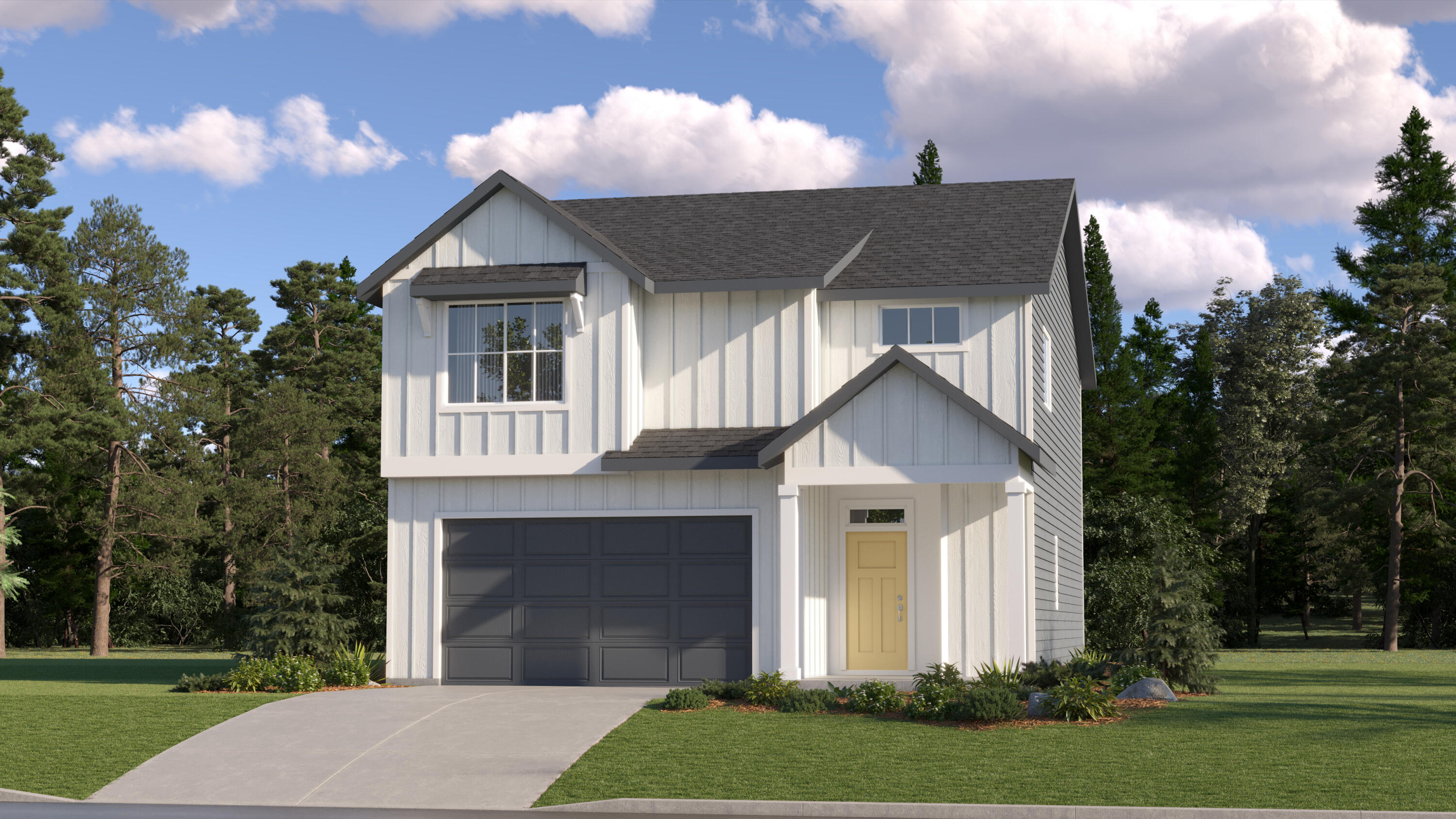 *Below-market rate incentives available when financing with preferred lender!* Welcome to Acadia Pointe, a new community in NE Bend crafted by Lennar Homes where everything is included! The ''Cypress'' plan is a 2,061 sqft 3 bed/2.5 bath stunning two-story home designed with a farmhouse exterior and an open-concept interior. Upstairs find the spacious loft with bedrooms on either side, complete with a laundry room. Quartz countertops adorn both kitchen and baths. Front yard xeriscape landscaping with drip irrigation system and backyard fencing included. Additionally, home includes Central Air, Refrigerator, Washer & Dryer, and Blinds. Renderings and sample photos are artist conceptions only. Photos are of similar, or model home so features and finishes may vary. Taxes not yet assessed. Estimated to be completed 9/26. Homesite #97