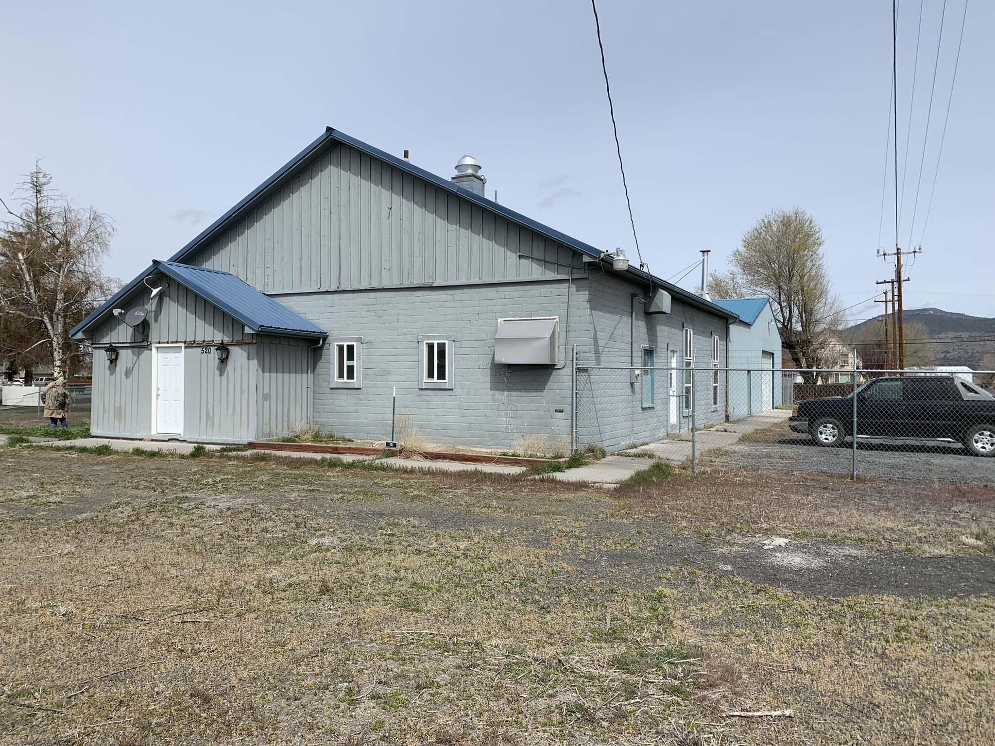 This sale is subject to the following - Sale subject to probate of the Estate of Charles V Case. Property has been sold in an AS-IS condition. This 3 bed/2 bath, fully fenced property in the town of Merrill that sits on approx. .5 acre. Property is zoned Commercial Improved. Has an attached oversized shop with lots of storage.