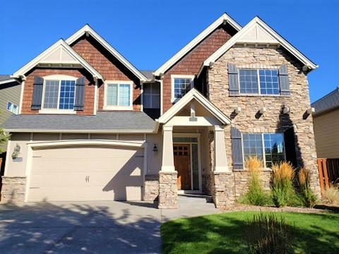 Awesome Pahlisch Home in Lava Ridges neighborhood! New carpet, bathroom flooring, and interior paint. Private backyard with gas firepit and water feature. Garage has 3rd tandem bay for extra storage! All appliances included.