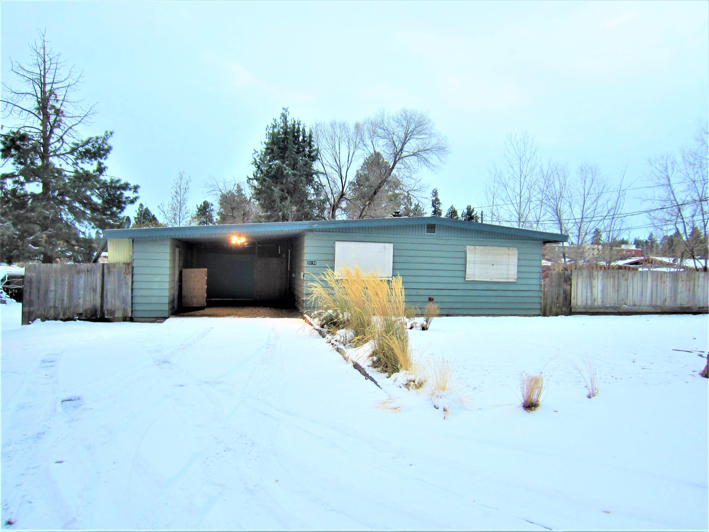 NeW PriCe: 365,000. Calling all Investors and cash buyers. There are endless possibilities here with this 2 bed/1 bath home on .36 acre lot in highly sought after Bend Or. Bring your dreams and a vision. This 1962 charmer could be restored with room to grow or build a new dream home in this quaint neighborhood on a private street. All information is deemed reliable but not verified. Buyer to do their own due diligence into potential use of land.
Cash or rehab loan only will be considered. (See attached docs regarding rehab loans)