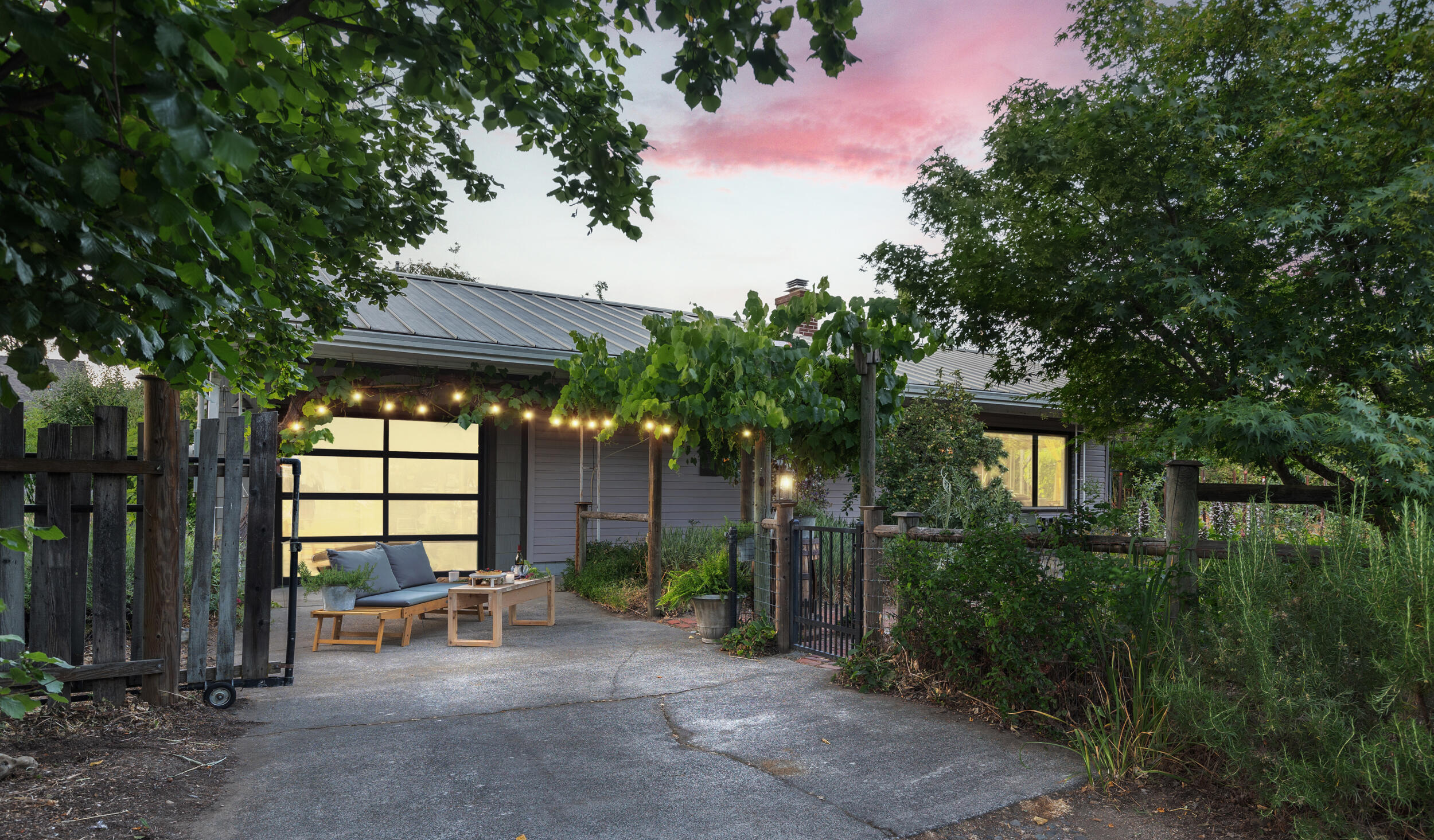Tucked away on a private corner lot, this charming 2-bedroom, 1-bath home is a true gardener's dream. Built in 1961 and lovingly maintained, you will find mature fruit trees, berries, and a thriving vegetable garden ready for your green thumb. The 1040 square foot home offers efficient living with a split heating and AC system and a durable metal roof. Inside, natural light fills the cozy living spaces, while outside, the peaceful yard offers a sense of seclusion right in town. Whether you're starting out, downsizing, or just want a slice of the good life, this sweet spot on Priscilla Lane is worth a look!