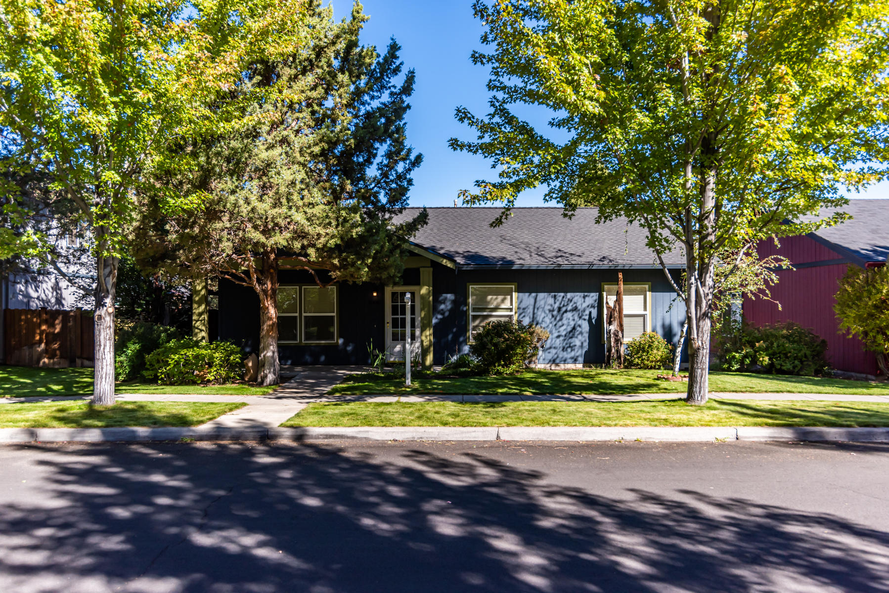 Adorable single level home in popular Larkspur neighborhood in SE Bend. Live in an area of Bend that has a new High School and Middle School under construction as well as new parks and amenities nearby. This home is 1344 square feet and has 3 bedrooms and 2 full baths. Seller just replaced the roof and the home has been well maintained over the years. The cute covered front porch offers nice curb appeal. Inside the home, the open great room with a gas fireplace makes for a cozy feel heading into Fall. The fully fenced yard has mature landscaping that provides added privacy. The two car garage off the alley has additional parking in the back as well as street parking in the front of the home. Come see this well priced home today!