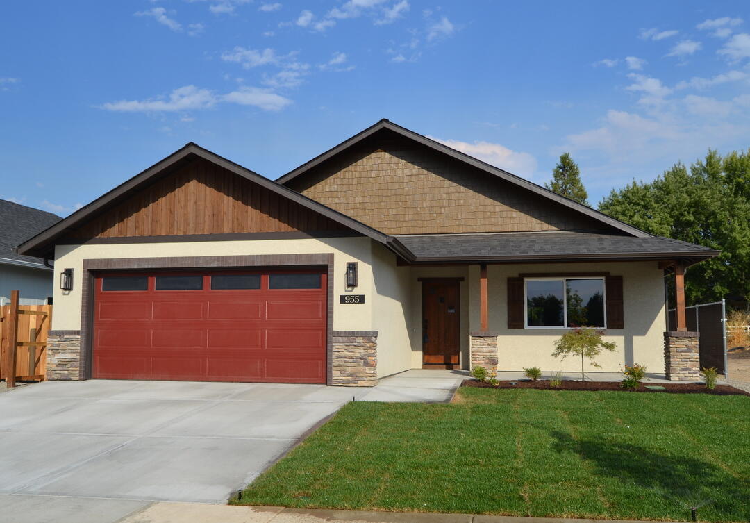 Just completed, this nearly 1,900 sq. ft. custom home offers the perfect blend of elegance and everyday comfort in a desirable subdivision on the edge of town. Low-maintenance stucco, brick, and stone with cedar accents create timeless curb appeal, while hardwood and tile floors flow through a bright, open layout. The great room's soaring fireplace and the chef's kitchen with a massive hickory butcher block island invite gatherings with family and friends. The primary suite is a retreat with high ceilings, a dual-head shower, and an oversized soaking tub. A split floor plan ensures privacy for guests, while sun tunnels, LED lighting, and fine trim details add warmth and efficiency throughout. Outdoors, the large landscaped backyard is designed for relaxation, play, and entertaining. This home is not just new—it's a lifestyle, ready to be enjoyed today.
