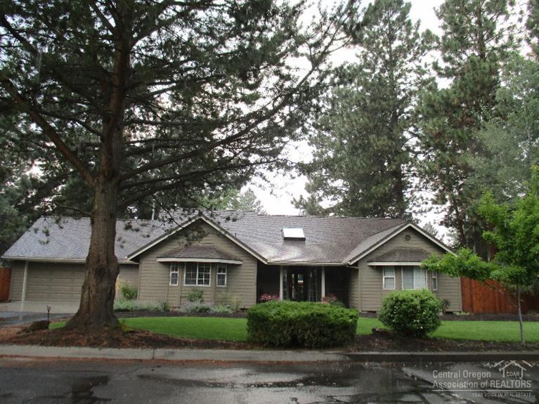 Single level home with new exterior paint, newer furnace, appliances and updated cabinets. Nice granite island in the kitchen and tile, decorator colors, vaults, 4 sky lights, maple hardwood floors. French doors with sun shades to enjoy the wonderful extended patio. Don't miss the covered BBQ area! All this plus separation of master, two of the bedrooms have a 1/2 bath, a plus for the kids or house guests. There is also space for an RV.