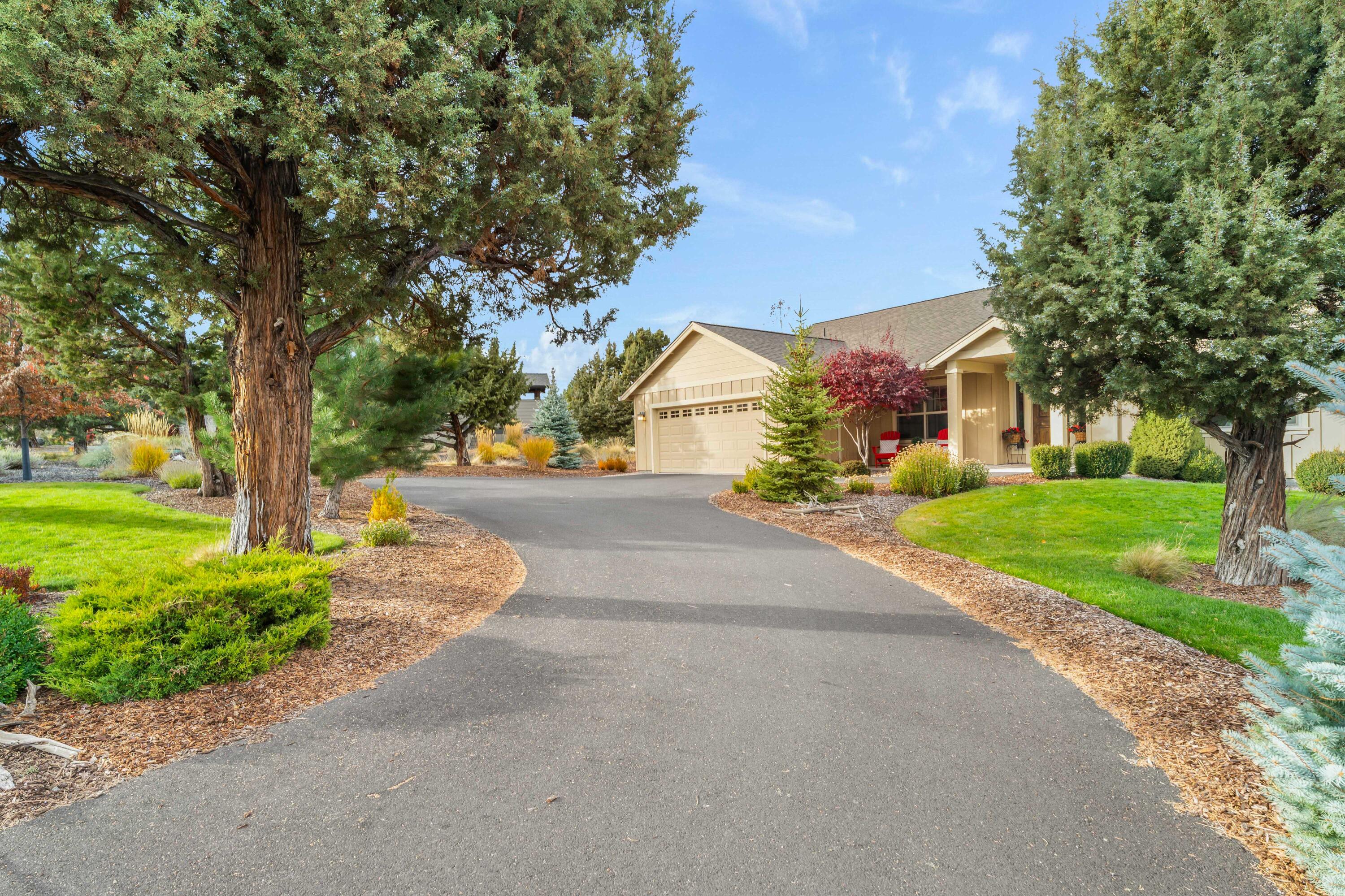 Updated single-level located on the West Ridge in Eagle Crest Resort backs to common space and showcases an impressive $65,000 in recent upgrades that elevate every detail. 

Inside you will find an open concept floor plan featuring a great room with soaring vaulted ceilings, hardwood floors, and a dedicated office. The heart of the home boasts a well-appointed kitchen with sleek slab quartz countertops, an expansive breakfast bar, upgraded stainless steel appliances, and adjacent dining room. 

The primary suite serves as your personal sanctuary, complete with a generous walk-in closet, dual sink vanity, and refreshing walk-in shower. Two additional bedrooms with a full bathroom provide comfortable accommodations for guests or family members.

Outside,  an expansive deck awaits with a relaxing hot tub where you can unwind while taking in easterly views of Smith Rock and the Ochocos. 

Located near Lakeside Sports Center and miles of trails! Furniture negotiable.