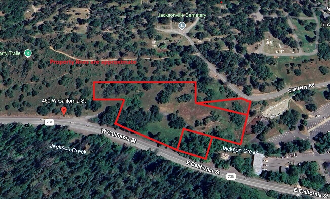 Deal of the year! Great investment in Historic Jacksonville. Three tax lots near the heart of town- the Famous Britt Festival grounds. Unique AR zoning allows for many uses from Residential- Retail- Professional- Manufacturing. Incredible price of $275,000- Call now for more details!