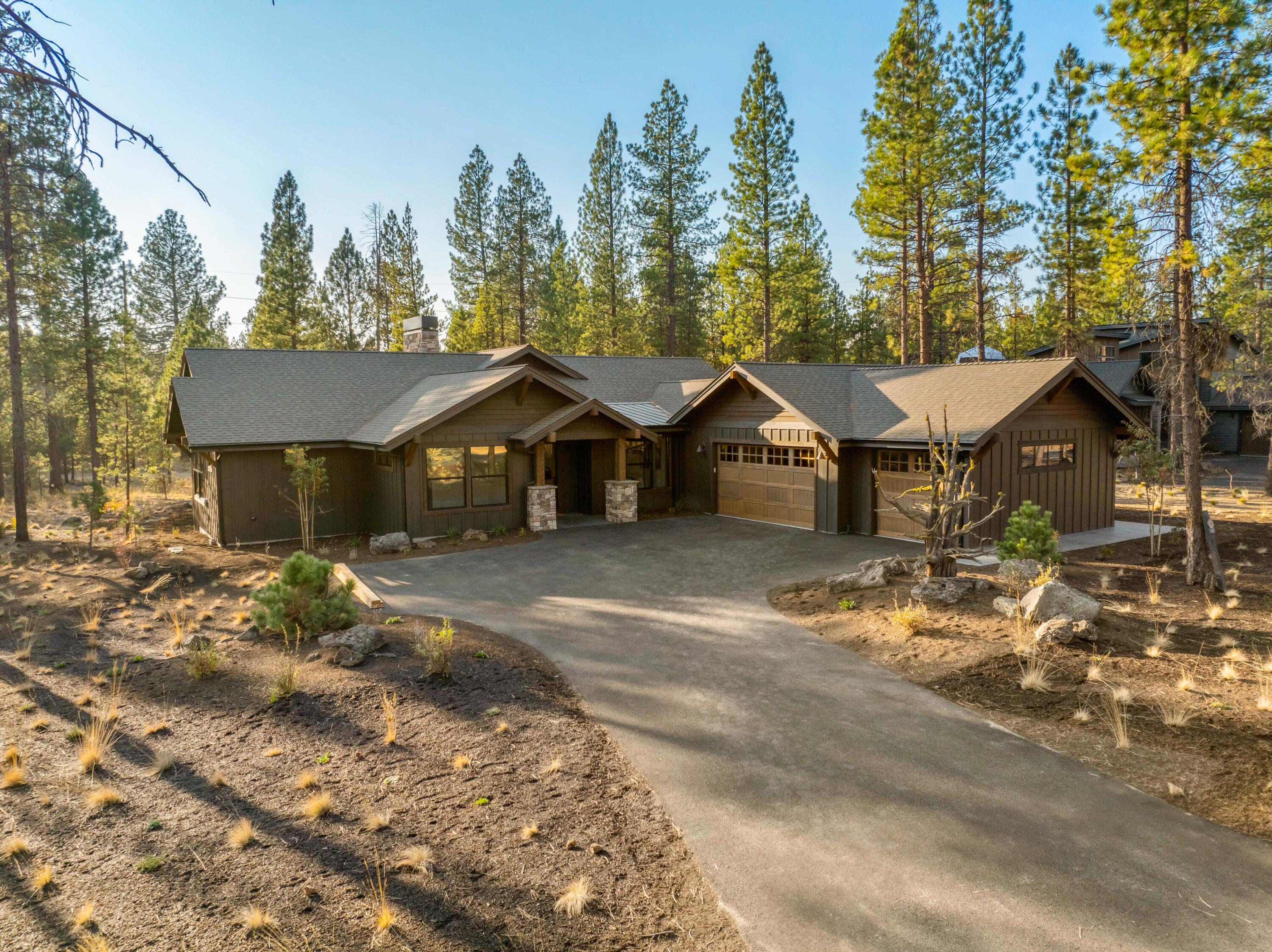 $20,000 credit offered at closing! Experience resort living in the heart of Caldera Springs in this 4-bedroom 3,178 SF home.  Centrally located within the community, enjoy luxurious and playful amenities for every type of adventure. Featuring a dedicated primary suite and 3 additional bedrooms, the home blends modern comfort, functionality and luxury under one roof. Two bedrooms share a convenient jack-and-jill style bathroom. The gourmet kitchen features quartz island, stainless steel appliances and custom cabinetry.  3-car garage for all of your Central Oregon gear. Certified Earth Advantage home. Owners enjoy exclusive access to Caldera Springs amenities including the Forest House fitness & aquatics, Quarry Pool, 9-hole golf, pickleball, tennis and much more. 20 minutes to Bend, 20 miles to world-class skiing at Mt. Bachelor, and convenient access to lakes and rivers - this location can't be beat.