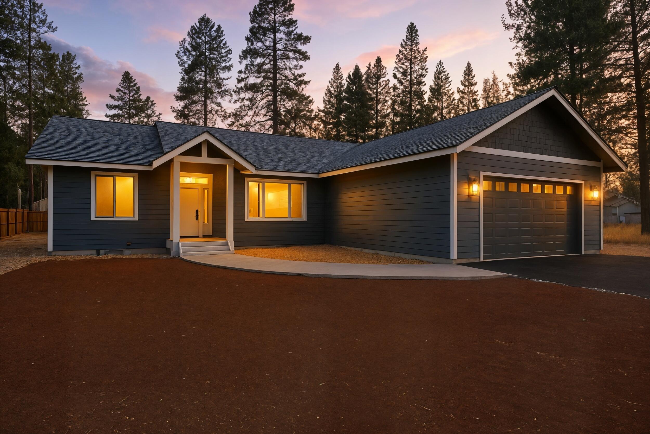 Discover your perfect home! This stunning, newly built stick-frame home was completed in 2025. The home has the comfort & luxury you've been searching for. Situated on a paved road near the scenic Little Deschutes River. Step inside this thoughtfully designed open-concept layout featuring 3 spacious beds, 2 modern baths, & a generous 1,924 square feet of living space. The kitchen boasts a large island, stainless steel appliances, Alderwood cabinets w/soft close doors and cabinets, quartz and granite countertops, and stylish tile backsplashes—ideal for both entertaining and everyday living. The primary suite impresses with a beautifully tiled shower & floors, while the split floor plan ensures privacy and space for everyone. Luxury vinyl flooring run throughout the home except the beds & baths. The home is complemented by neutral tones, large closets, and oversized bedrooms and baths. A spacious laundry room with deep sink w/ quarts countertop is located off the garage for convenience!