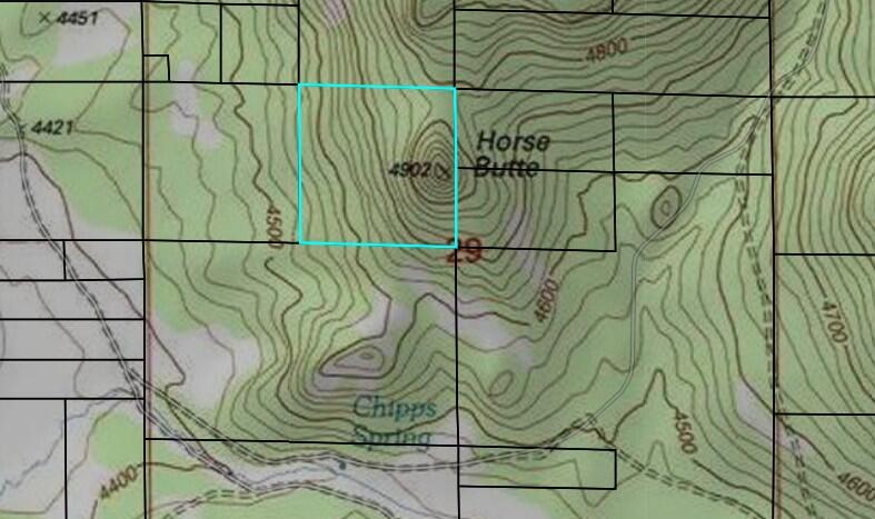 40 Acres on Horse Butte. Horse Butte is located within the Sprague River Tableland. Zoned FR / Forestry Range. Ideal for the Outdoor Recreational Enthusiast. Tableland is known for it's seclusion and off grid properties for recreational activities, hunting & camping. Listing agent has not been to this property, Buyer's to do their own due diligence.
APN # 287754, KC Tax Map 3511-02900-01000, Legal TWP 35 RNGE 11 SEC 29 - SE4NW