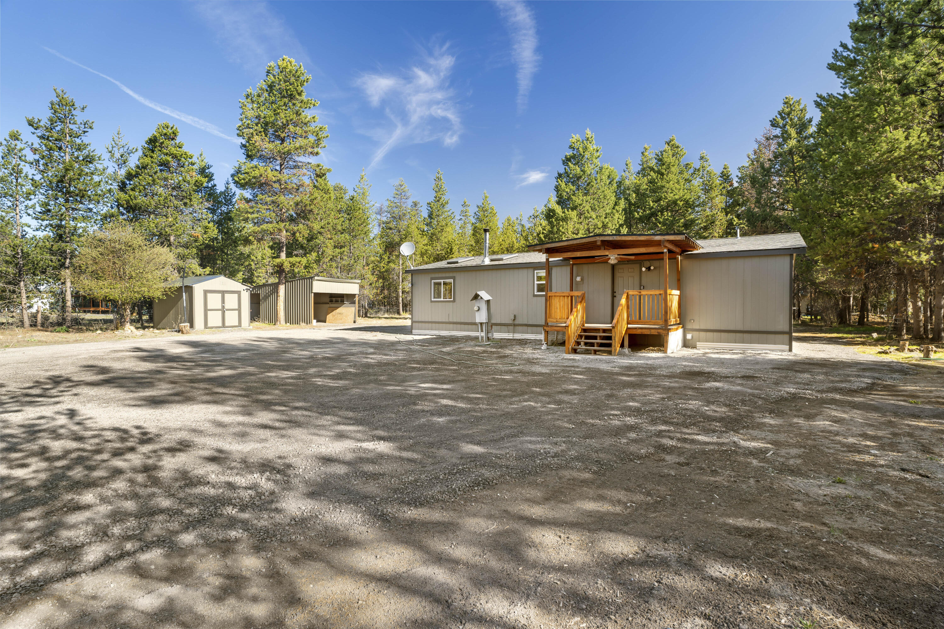 Recently updated home! This lovely 3 bedroom 2 bath, located just off Day Rd which is minutes from East lake, Paulina Lake, and the Deschutes river. Seller will contribute $5,000 towards buyers closings costs and pre-paids at close of escrow. Come see this charming lot today!