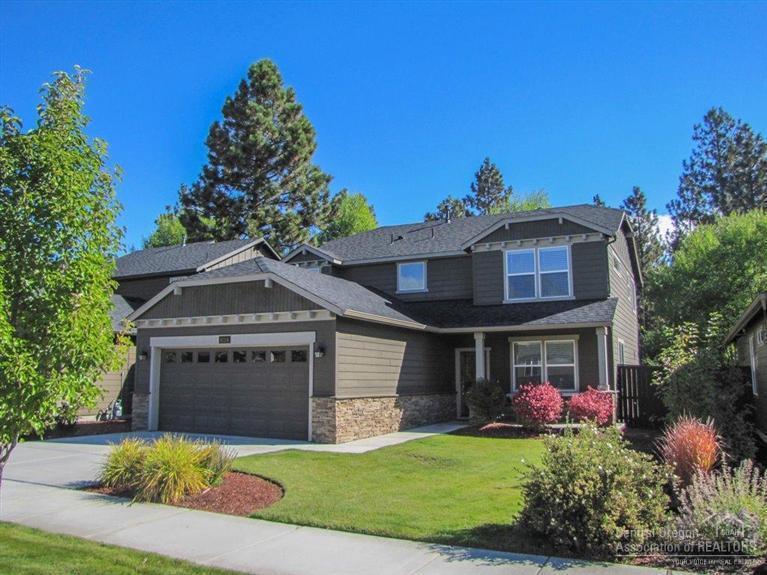 Exception Quality & Design in this 4bd 2.5ba SW Bend Home. 2013sf with great light and space throughout. Home is well cared for and lightly used. Property Features: recessed lights, main level bedroom or office, attractive architecture, stainless steel appliances, private backyard with patio, large master bedroom, deep 2-car garage, forced air heat & AC; along with community pool, park, pavilion, and not far from the Deschutes River. This is your chance to own in beautiful Aspen Rim.