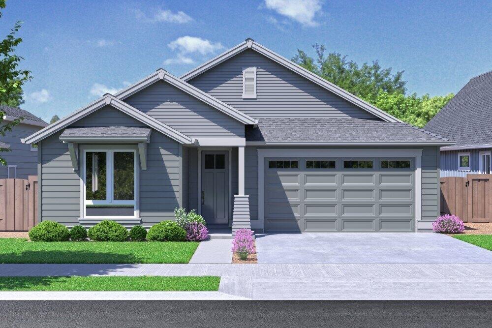 Homesite #8- UNDER CONSTRUCTION!-  New Tahoma single level floorplan with Den on 6,660 sf corner lot.  Pahlisch Homes' Trailside is a community of single-family homes built by our award winning builder. This well designed floorplan offers a spacious great room with open concept kitchen for entertaining all of your family/guests. As in all Pahlisch Homes, well-crafted finishes are used such as solid Quartz counters, luxury vinyl plank flooring,  great room fireplace, SS appliances, 6-inch baseboards, back covered patio, frontyard landscaping, fencing, A/C and much more. Located in SW Redmond OR just 15 miles from Bend, near the Airport, Smith Rock State Park, and downtown shops. Two ski resorts Hoodoo and Mt. Bachelor are less than an hour away. **Buyer to receive a $5,000 Buyer Bonus for using Hixon Mortgage for financing.  Model home is now open by appointment only.  Please call listing agent to schedule a tour.  Estimated completion in Fall 2025.