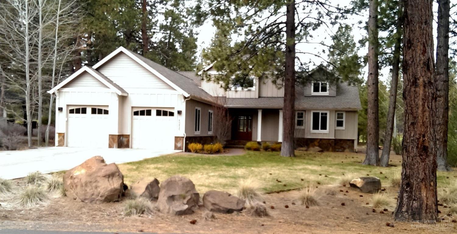 Beautiful executive home on 1/3 acre on the 3rd fairway at Widgi Creek Golf Course in SW Bend near the Deschutes River and bordering USFS lands. The well maintained 2 story traditional home includes master bedroom on main level. Maple floors throughout the main level, spacious patio/deck in back yard; and a modern, spacious kitchen with slab marble island, and pantry. There are 2 gas fireplaces, an oversized double garage with shop.