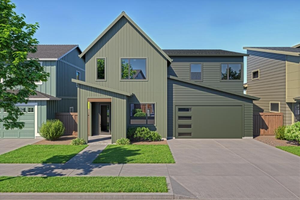 Lot 64 nestled beneath a canopy of Ponderosa Pines, the Collier community by Pahlisch Homes offers tranquility with most homes backing to green space. The Shasta floor plan features an open design with abundant natural light and large windows. With three guest rooms, an office, bonus room, and a spacious primary suite, this home has room for everyone. High-end finishes include JennAir appliances, a tile walk-in shower, and engineered hardwood floors, making it a truly stunning choice. Located less than a mile from the shops, restaurants, parks, and schools of Northwest Crossing, you're close to all the action in northwest Bend. Enjoy trails right outside your backyard and quick access to Mt. Bachelor and the Cascade lakes.