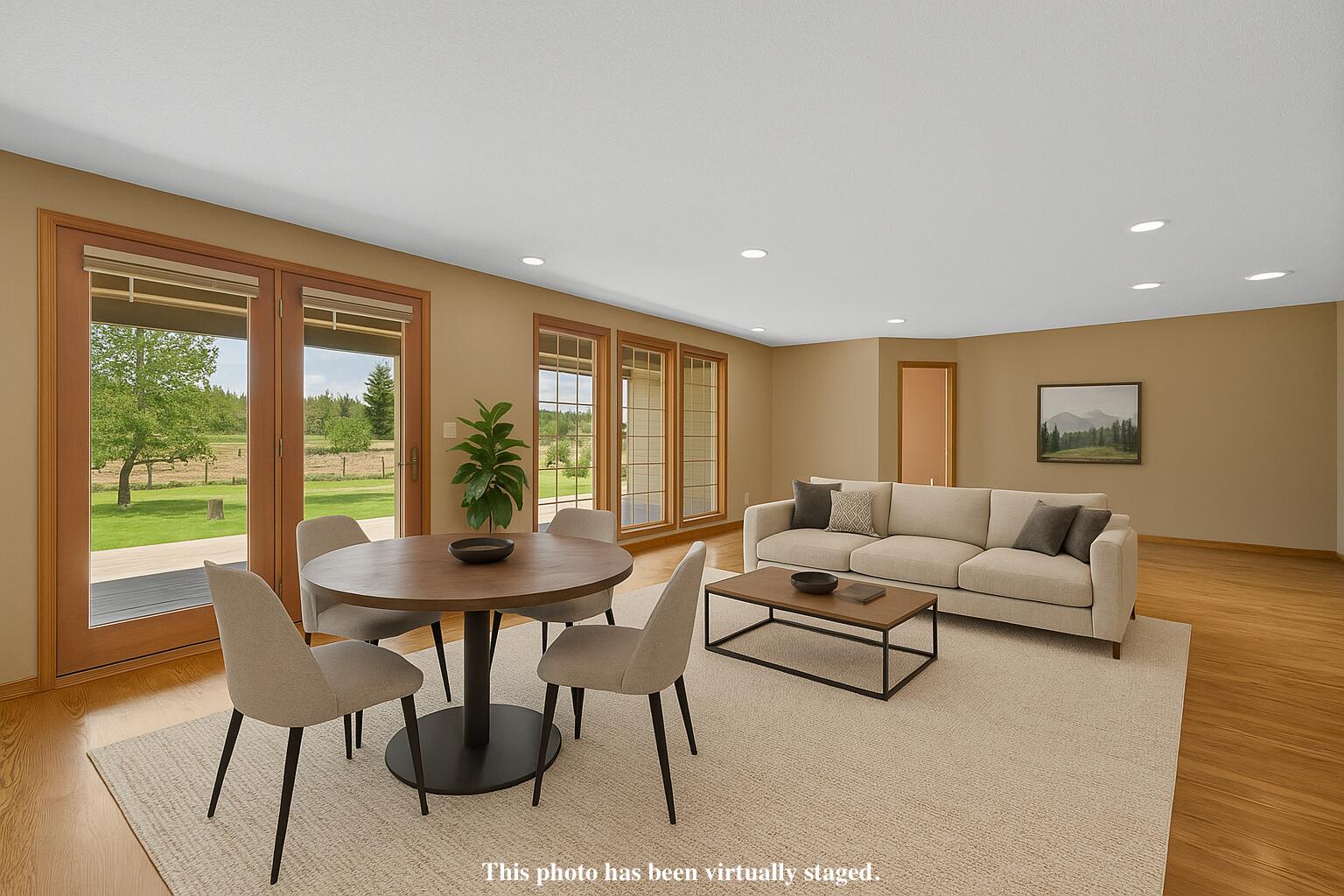Discover the best of both worlds in this private 1.07-acre Sage Meadows retreat, adjoining the 63-acre Indian Ford Meadow Preserve protected by Deschutes Land Trust, with downtown Sisters just moments away! This immaculately maintained single-level home features 3,046 square feet, a spacious great room with hardwood floors. The two wings comprise a total of 4 bedrooms (2 are en-suite), a bonus room (or 5th bedroom), and an office/den. The kitchen has an expansive quartz countertop, a pantry cabinet, stainless steel appliances, plus a breakfast bar. Step outside to an expansive back deck overlooking the fenced backyard and meadow preserve. The paved pull-thru driveway leads to an attached 2-car garage and a handy storage shed. For added peace of mind, this property is fire-wise compliant with 5-10 feet of defensible space surrounding the home. Neighborhood amenities include snow removal, community water, and direct access to Deschutes National Forest trails!