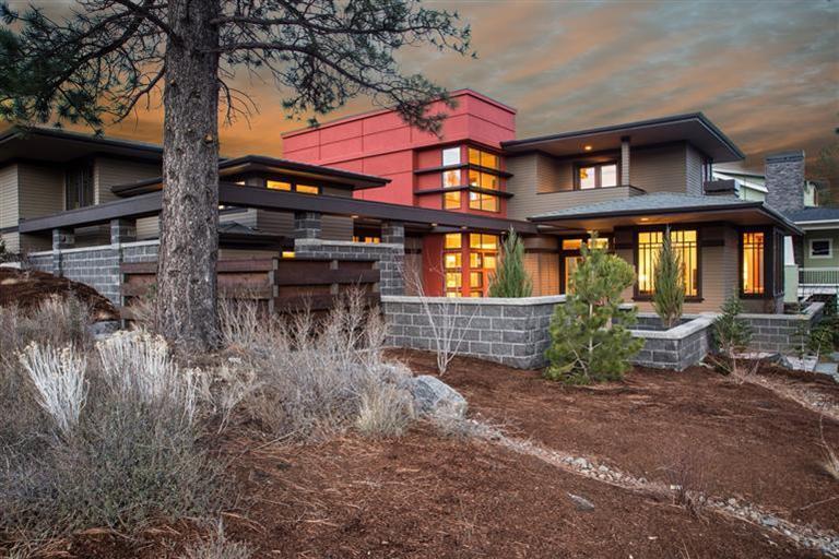 Custom and Award Winning Frank Lloyd Wright Inspired Northwest Crossing Home. Stunning Architecture, Artistic in Design, No Detail in the Home has been Overlooked, Every Component has been Specially Selected to Create a Home of Unsurpassed Quality and Uncompromising Livability. Fashioned after Wright's Creative Genius the Home Enjoys the Highest of Quality Finishes, Including  Wood Windows, Hardwood Floors, Slab Granite Counters. Every Facet of this Home is Simply Outstanding. Amazing Hemlock Finish Carpentry!  Master on the Main, Great Room and Office. Dramatic Entry from Beautiful Paver Entertainment Deck. Fire Pit for those Cool Central Oregon Nights. Light and Bright Energy Efficient Windows. Dedicated Office has a See Through Fireplace with Expansive Windows and Barn-Type Sliding Door. Great Room Concept for Entertaining Delight and Cozy Window Seating next to Fireplace. Easy Care Landscaping. Extra Deep Garage w/ Shop Area. Earth Advantage Platinum Certified. Home a Work of Art!