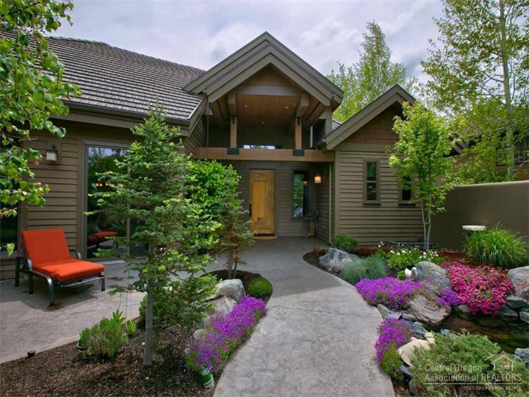 Absolutely stunning home in Broken Top, Bend's premiere golf community. Relax in the gated courtyard and listen to the peaceful waterfall. Or kick up your feet on the deck and enjoy the panoramic view of the 17th fairway and pond. Amenities include a family room, den, formal dining, gourmet kitchen and a luxurious master suite-separate from the other bedrooms. Tastefully appointed home with 3 gas fireplaces. Oversized 3-car garage, with attic storage, provides plenty of room for vehicles and toys.