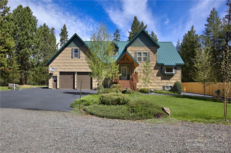 Spectacular Fall River Front Home Across from Fish Hatchery! This is a one of a kind 4bed + office/3bath home w/incredible river views from almost every room! This 3968 home features: Hardwood & tiled floors,new stainless kitchen appliances,separate living & family rooms both with certified wood stoves,2+ car garage w/shop area,and a 1year Home Warranty too! Enjoy world class fly fishing on Fall River just steps from your back deck and all the best recreation Central Oregon has to offer!