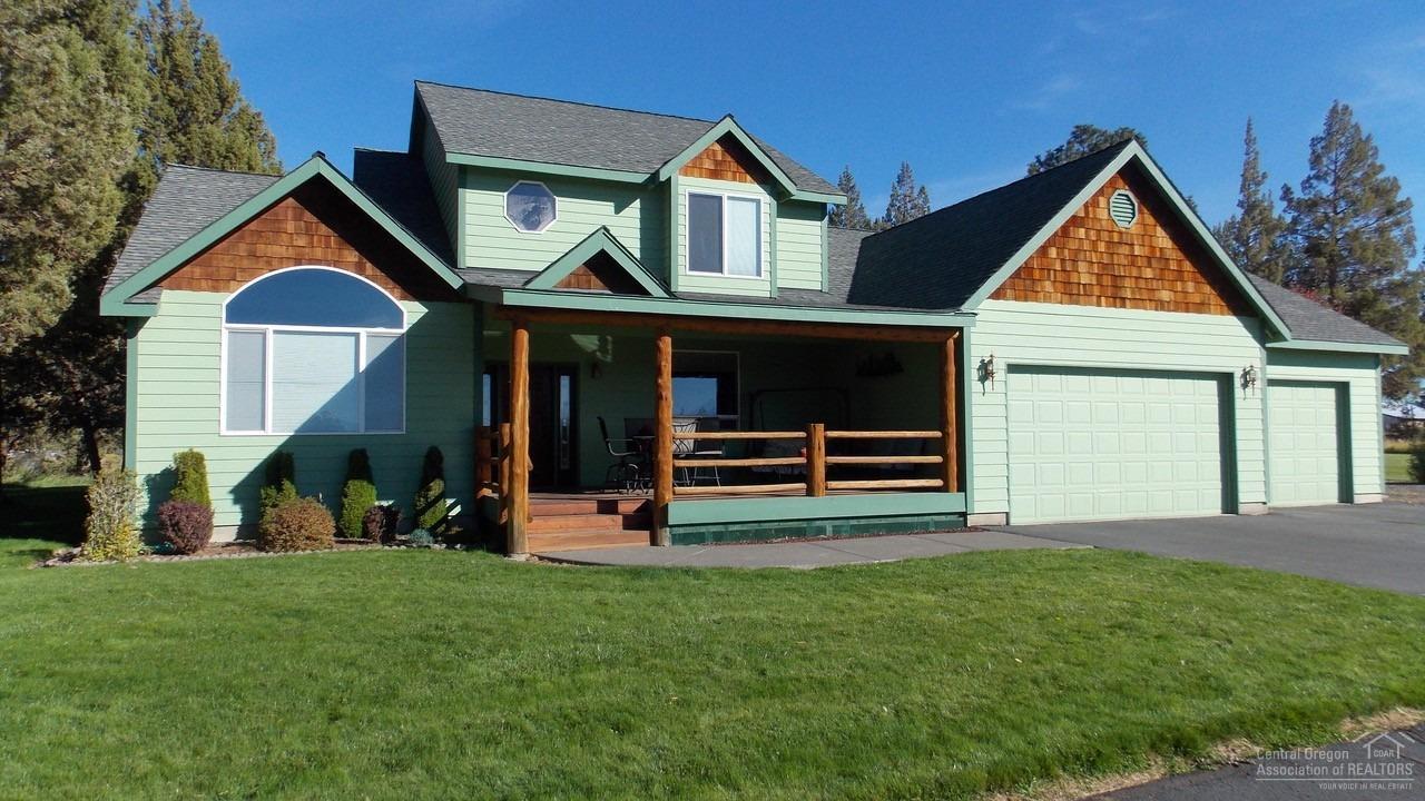 Don't miss this rare opportunity just under 13 acres with 7.9 acres of irrigation minutes from downtown Redmond. Two miles out Northwest Way on the westside, you'll find nestled in the trees a very well cared for 2487 sq. ft. home that opens up into a 7 acre pasture with magnificent views of the Cascades. You will also find a 1297 sq. ft. barn with Tack room and 3 stall loafing shed with storage. This is a hard to find well cared for property and home that is functional for many uses.