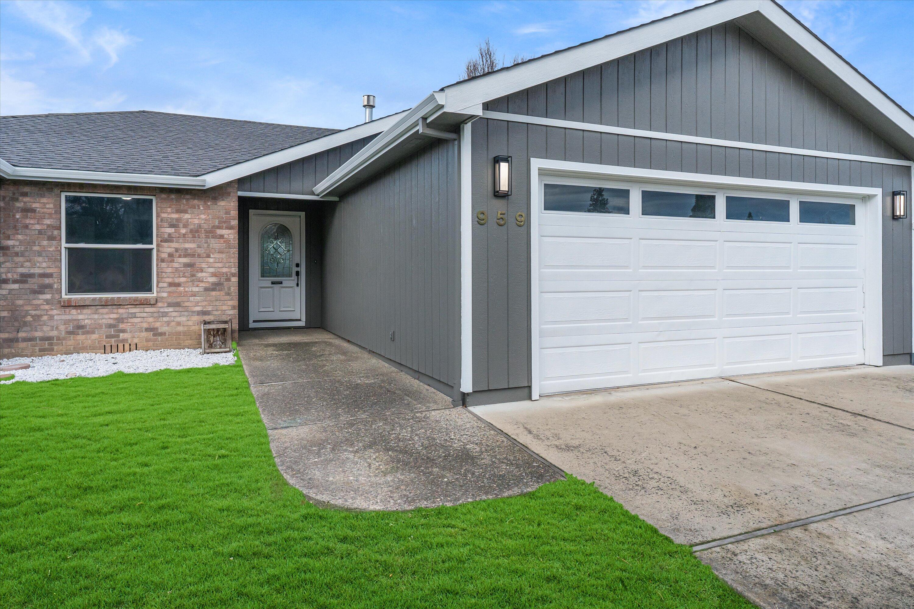 Welcome to your new home! This house was completely remodeled and refreshed recently to suit it's next owner! Located in a beautiful part of Central Point - You will enjoy easy access to local restaurants, breweries, grocery shopping, etc. A very walkable neighborhood and in a great school district. This home features tall vaulted ceilings, a semi-open floor plan, a two car garage, large backyard, small side -yard parking and more. The master bedroom is oversized with a walk in closet and the two additional bedrooms are perfect for an at home office or for the kids! Home has had new siding completed, brand new exterior and interior paint, new flooring throughout the home, new granite countertops, light fixtures, redone cabinets, upgraded bathroom mirrors, landscape and more. Do not wait to make a move on this home - You won't find another updated and turn key home in Central Point! Call today for an easy appt to tour. Listing Agent has a vested interest in the home.
