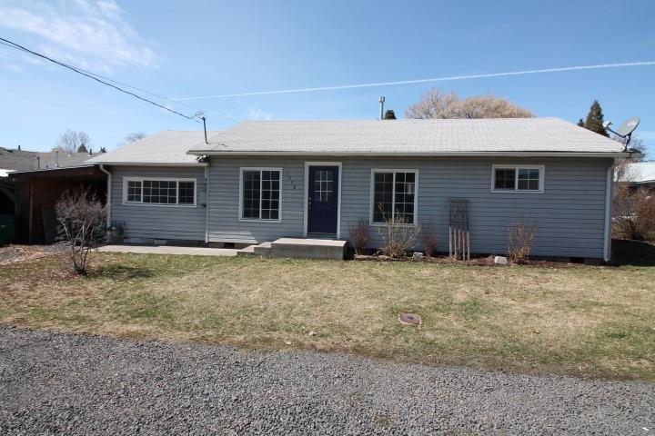 Nice three bedroom, one bath home, centrally located. Fenced back yard with raised planting beds. Back yard can be accessible with a vehicle if needed. The garage was changed to a family room, there is a car port available with gravel driveway. The home is light and open, laundry room accessible from the kitchen.